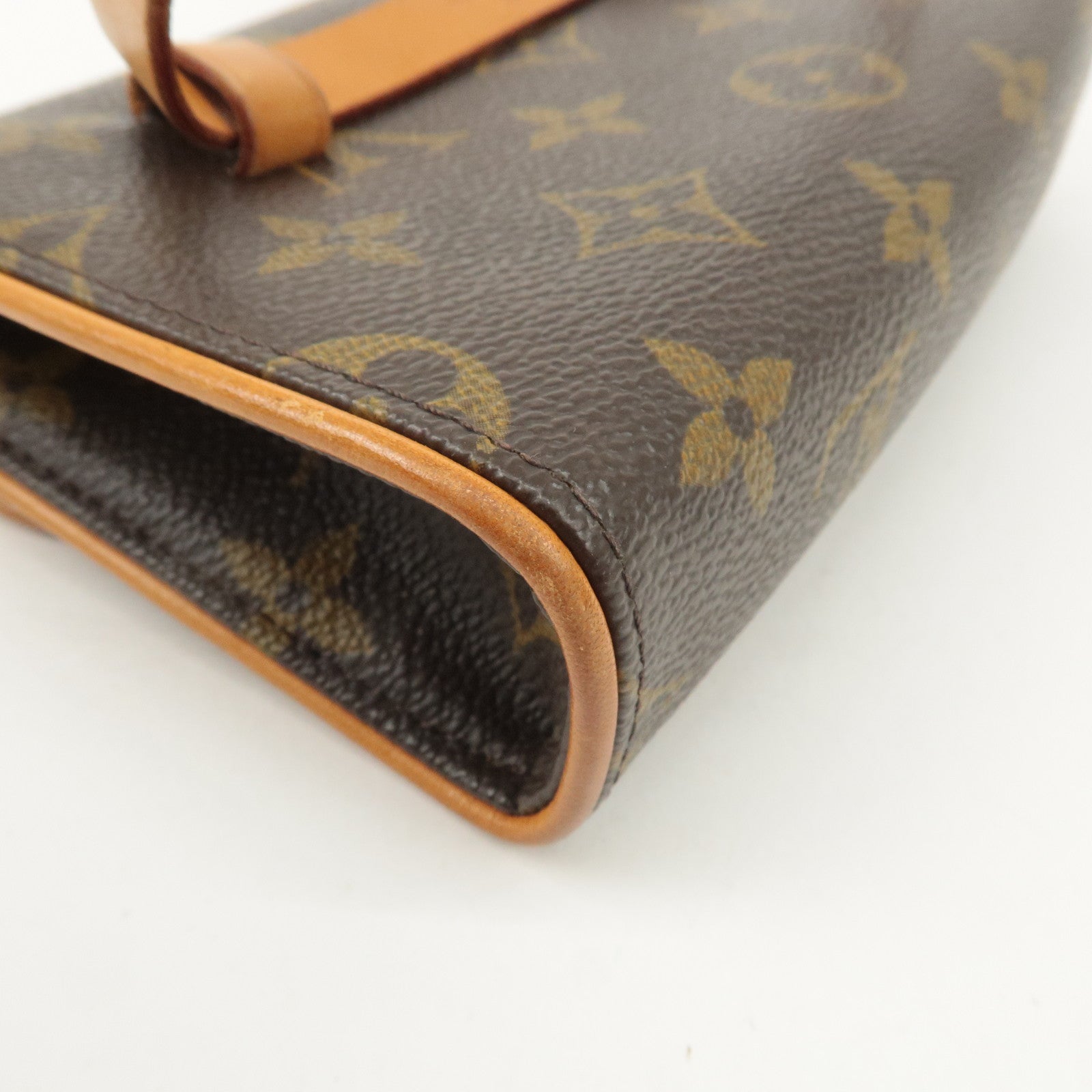 Louis Vuitton Monogram Pochette Florentine Waist Bag Belt M M51855 Used