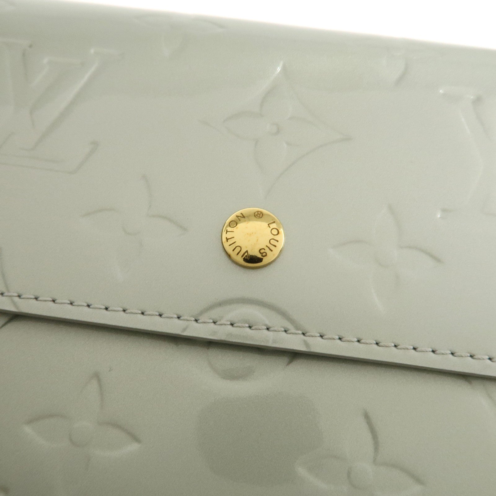 Louis Vuitton Monogram Vernis Porto Tresor International Wallet Used
