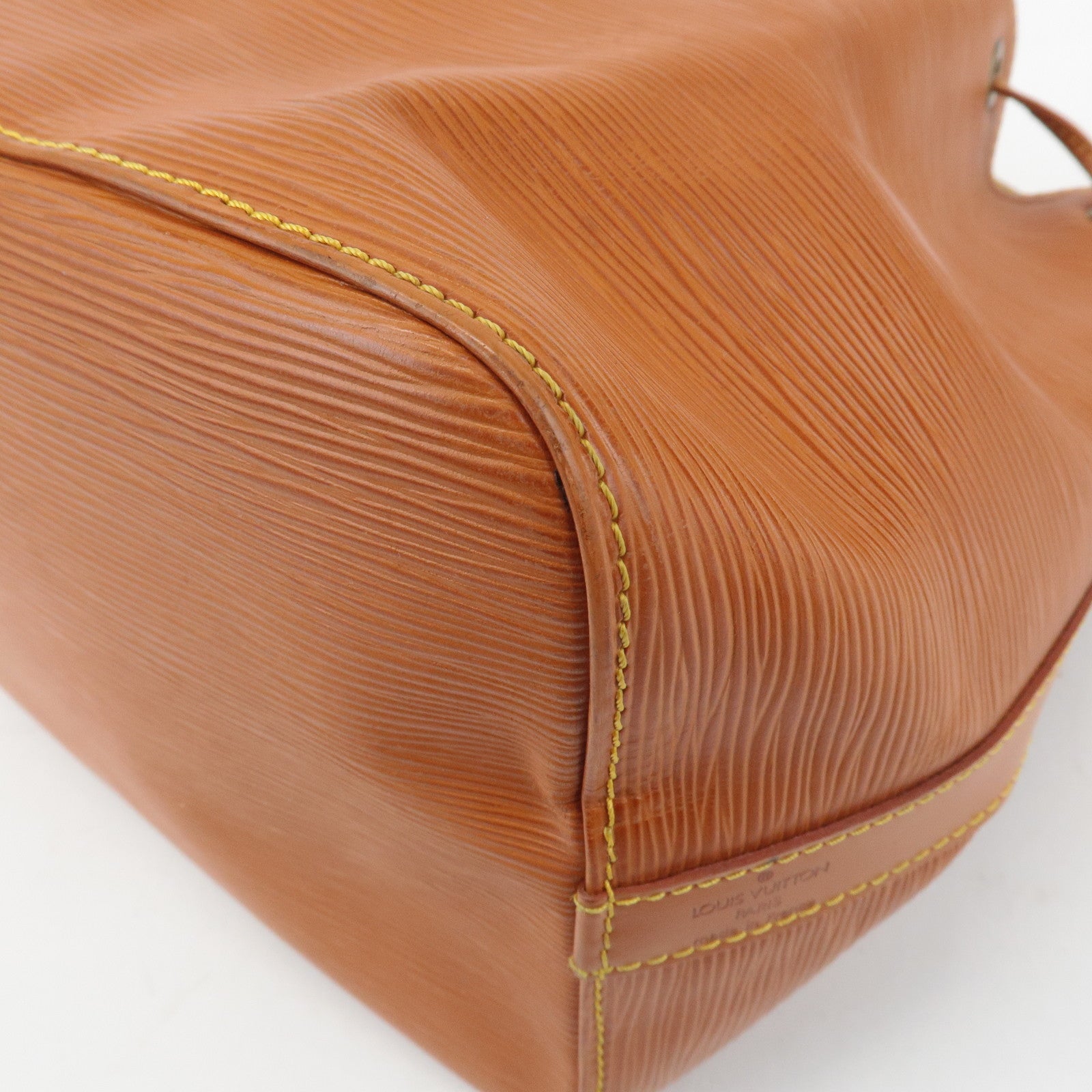 Louis Vuitton Epi Petit Noe Shoulder Bag Kenya Brown M44103 Used