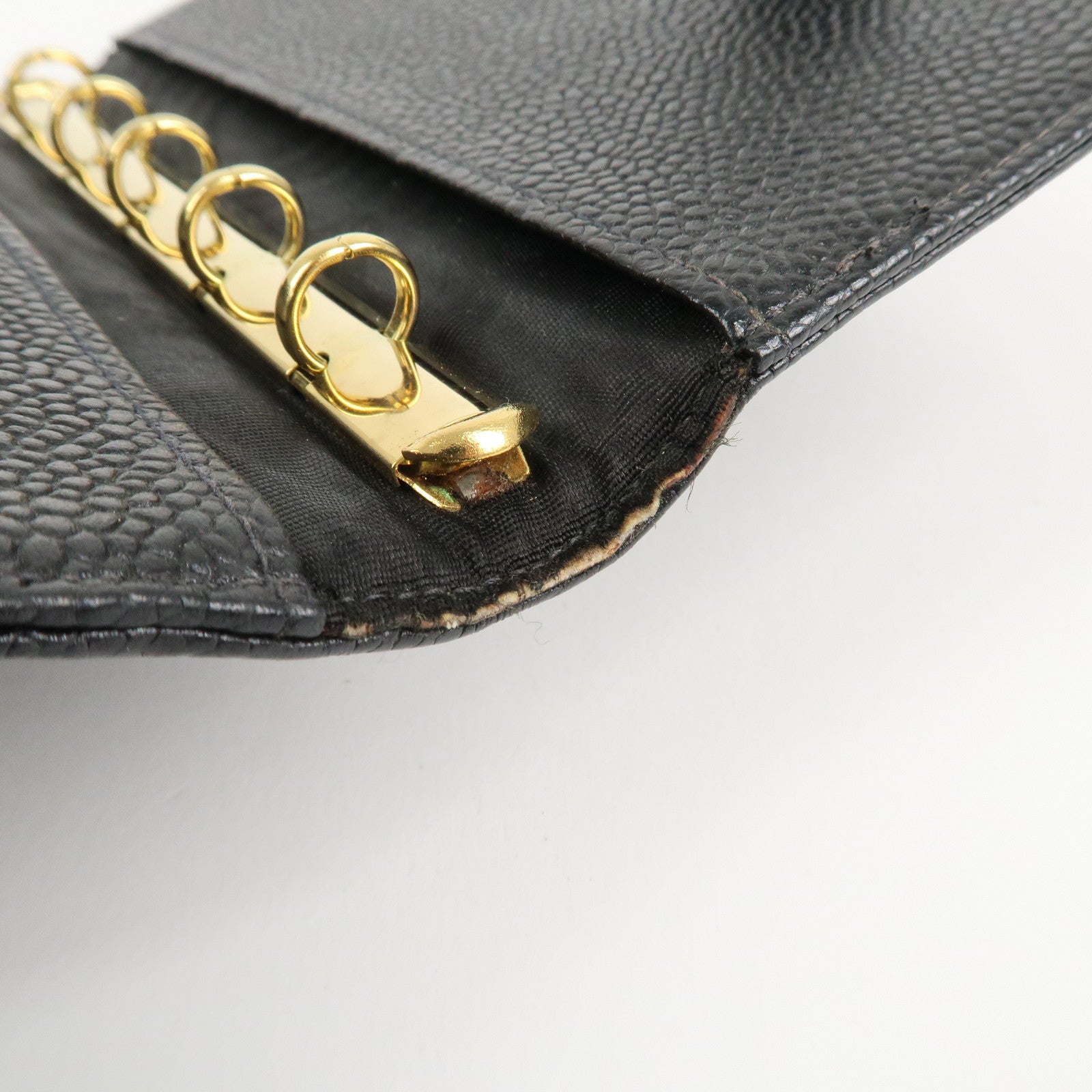 CHANEL COCO Mark Caviar Skin Agenda PM Planner Cover A13505 Used