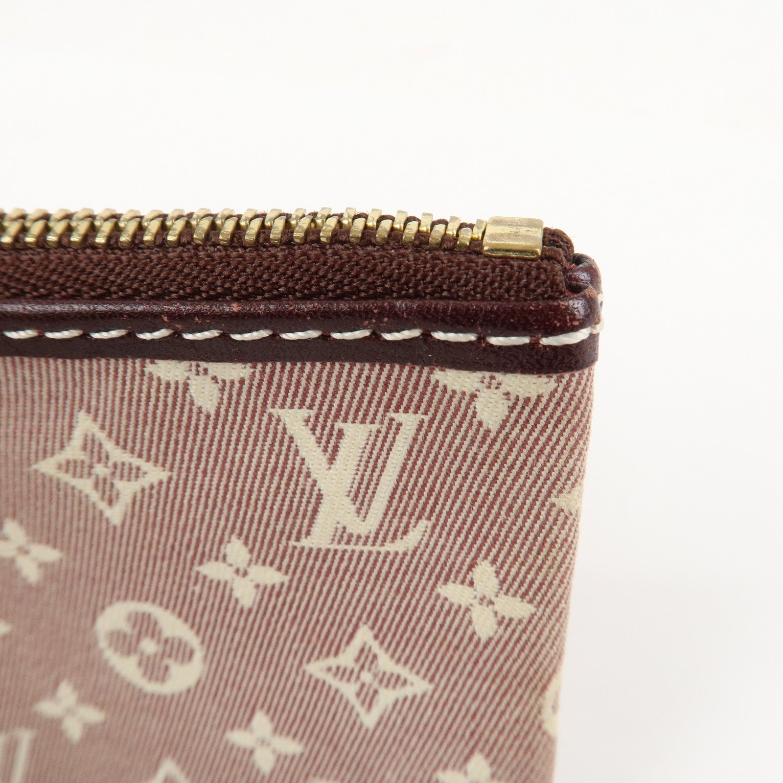 Louis Vuitton Monogram Idylle Pochette Cles Coin Case Sepia M62995 Used