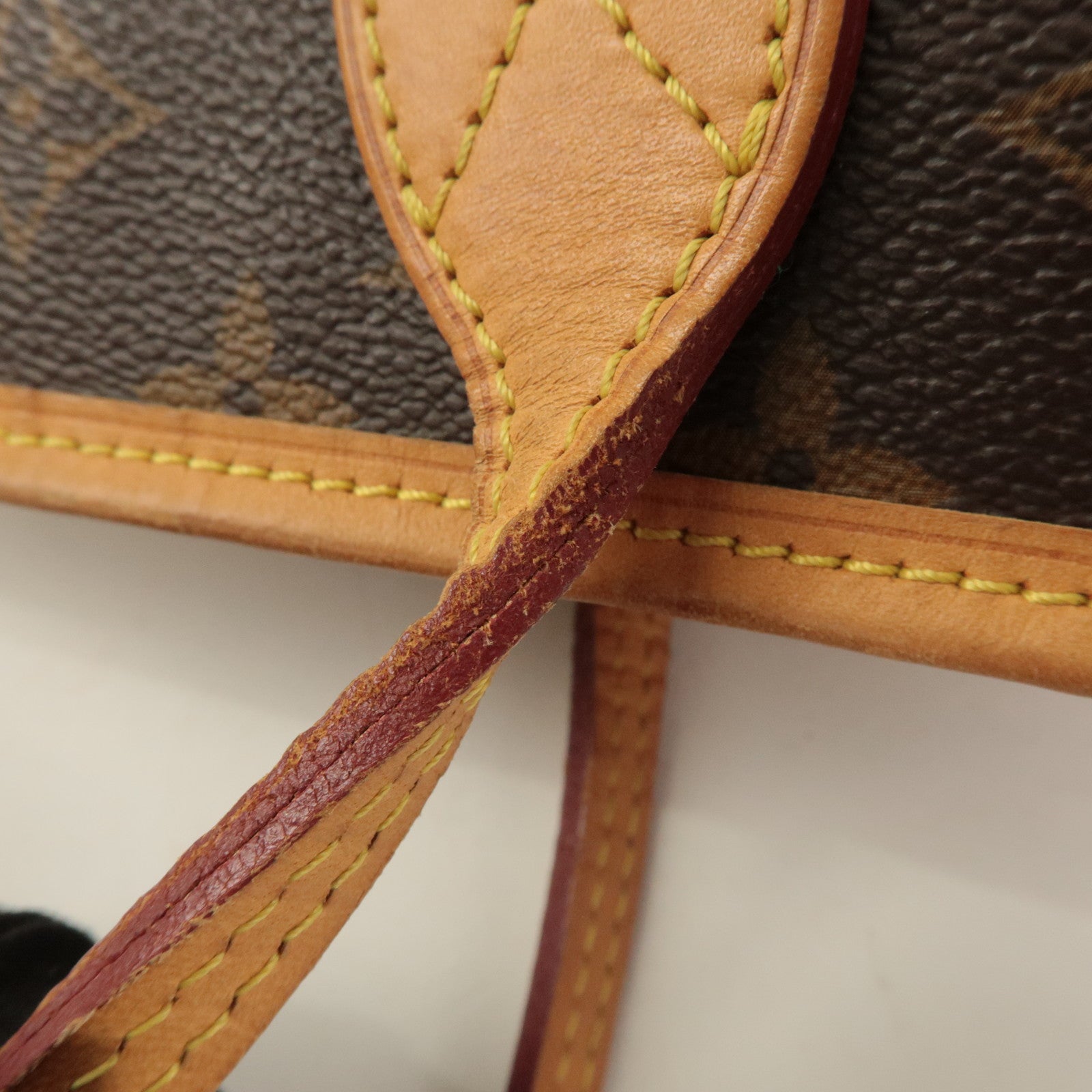 Louis Vuitton Monogram Neverfull PM Tote Bag Brown M41245 Used