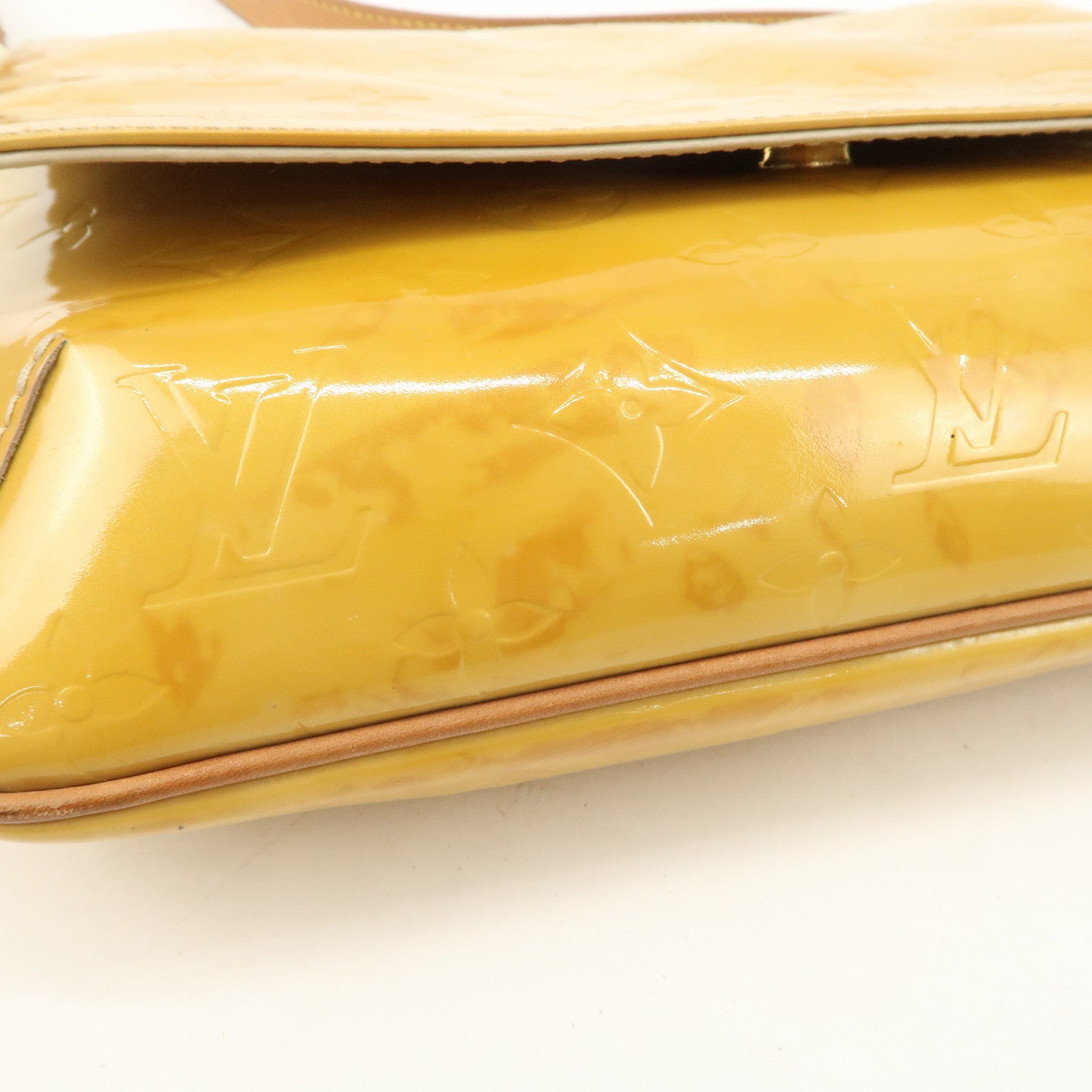 Louis Vuitton Monogram Vernis Thompson Street Jaune M91123 Used