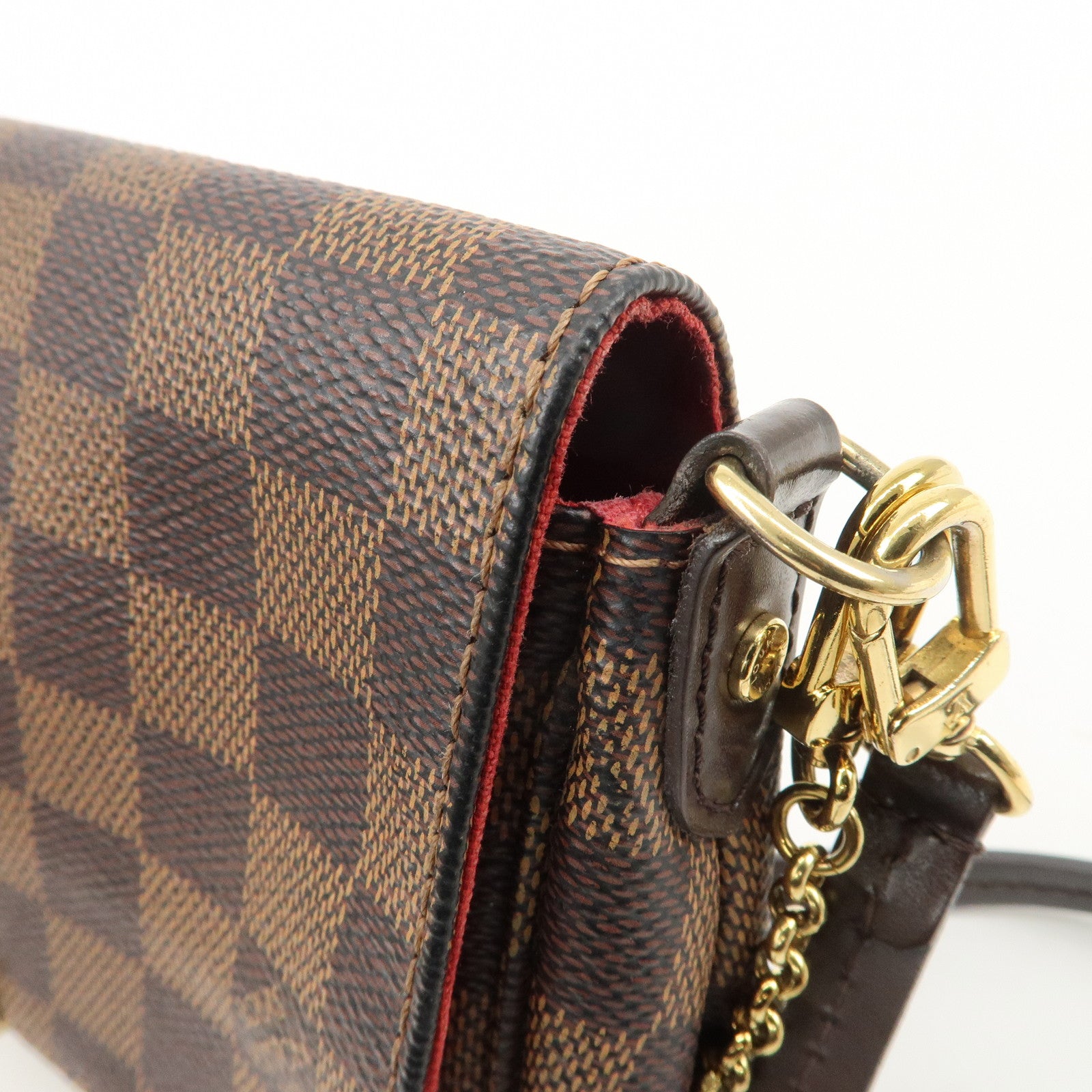 Louis Vuitton Damier Favorite PM 2Way Shoulder Bag N41276 Used