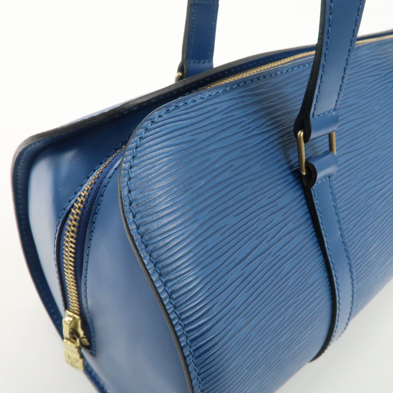 Louis Vuitton Epi Soufflot Shoulder Bag Hand Bag Blue M52222 Used