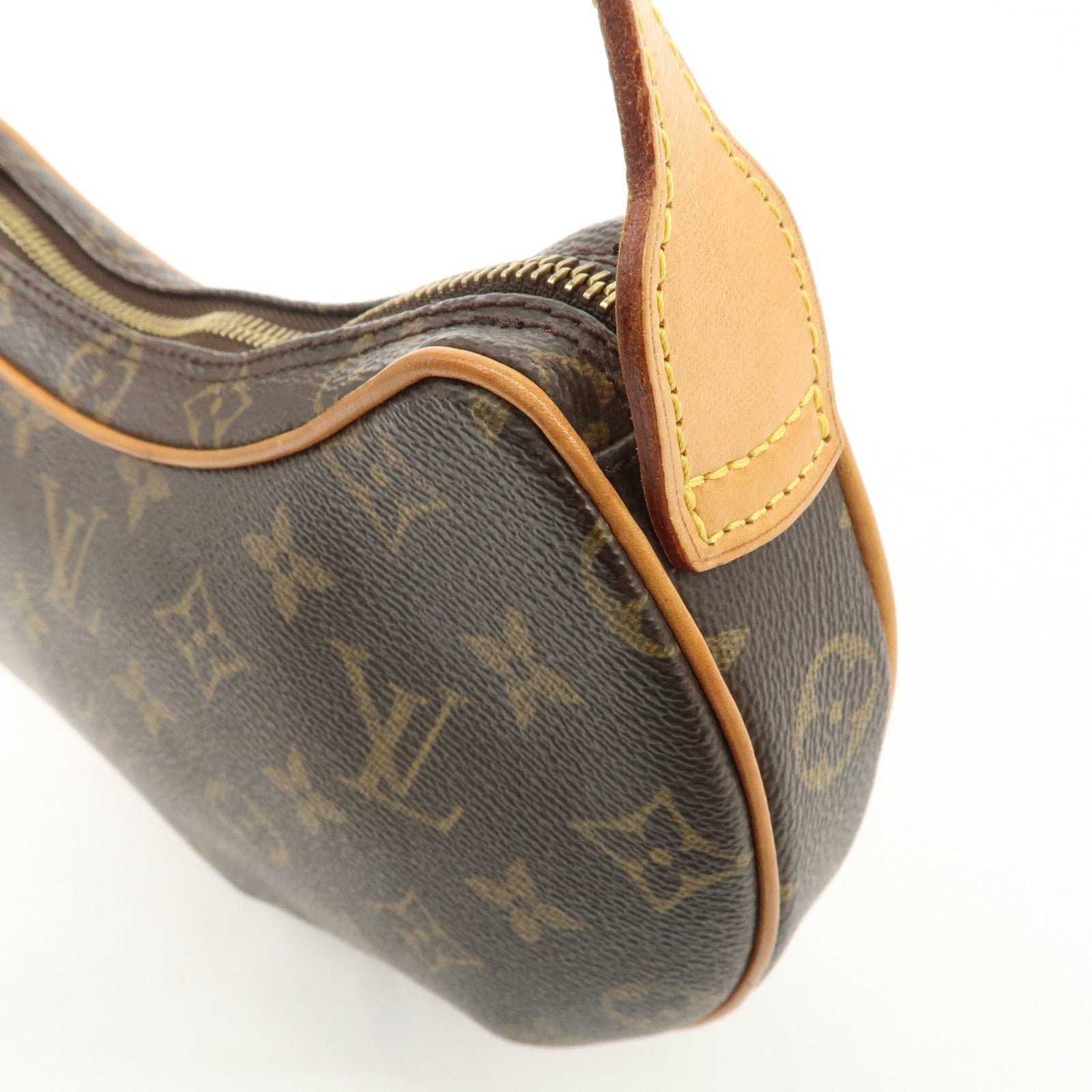 Louis Vuitton Monogram Pochette Croissant Shoulder Bag M51510 Used