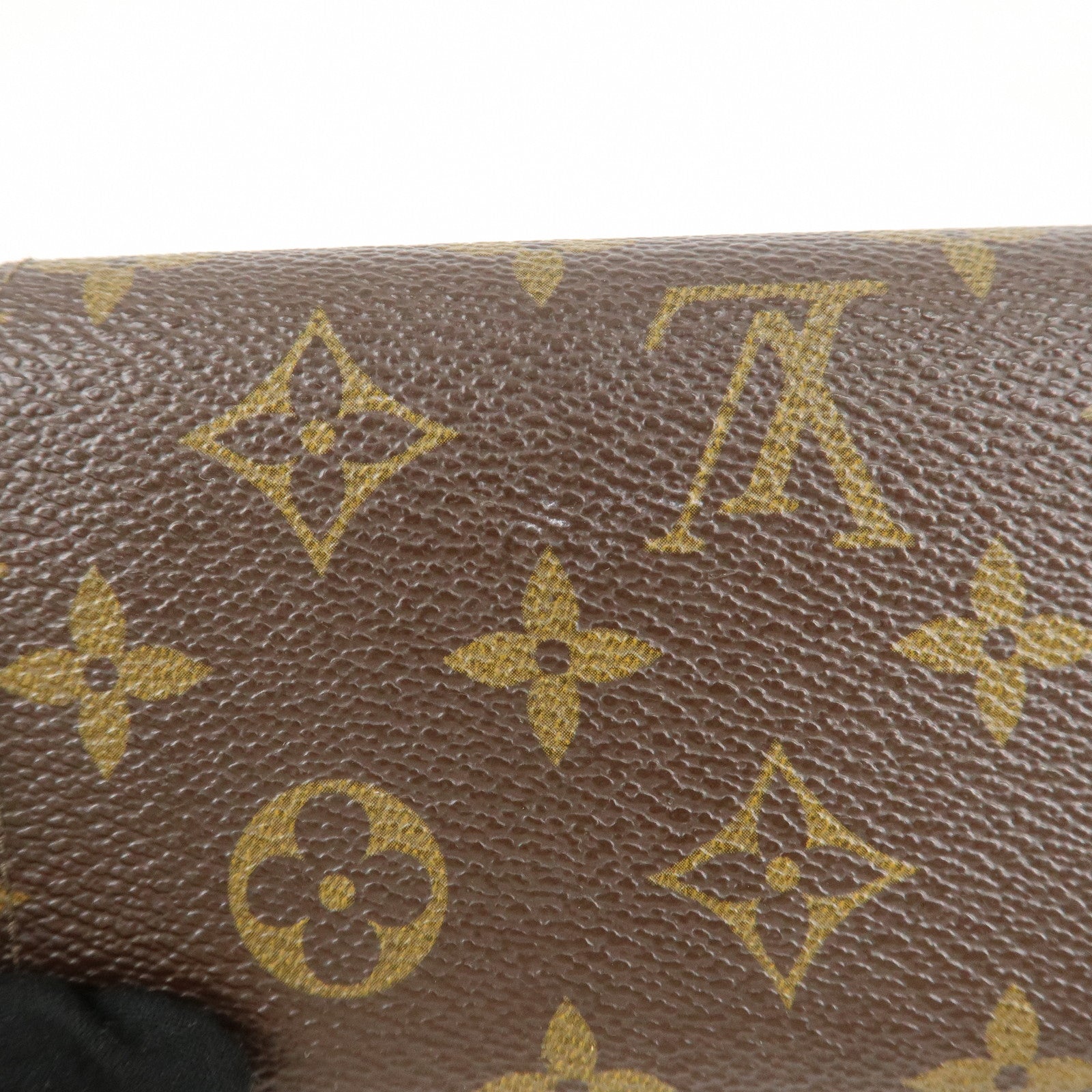 Louis Vuitton Monogram Porte Monnaie Billets Tresor Wallet M61730 Used