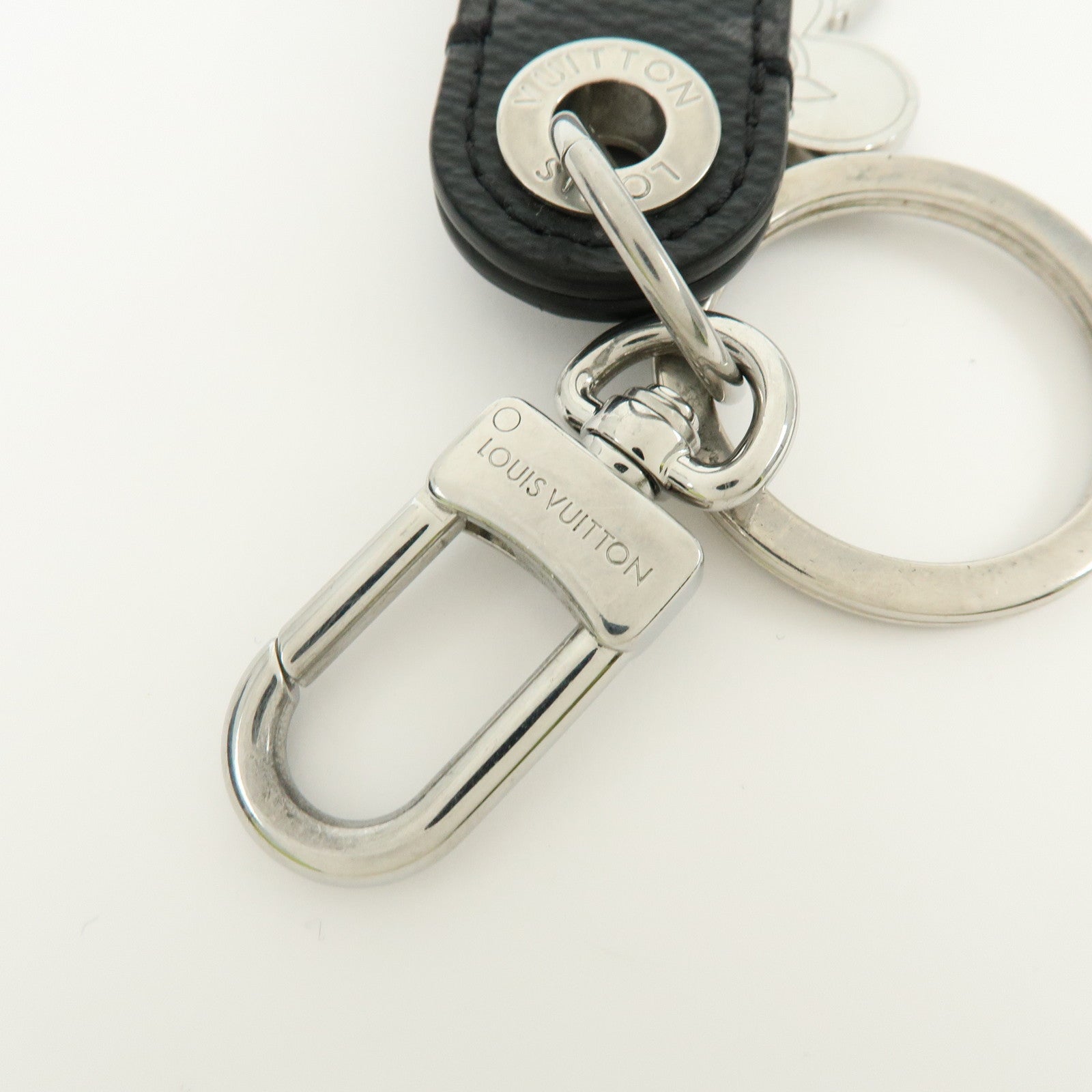 Louis Vuitton Monogram Eclipse Dragonne Vivienne Key Charm 01821
