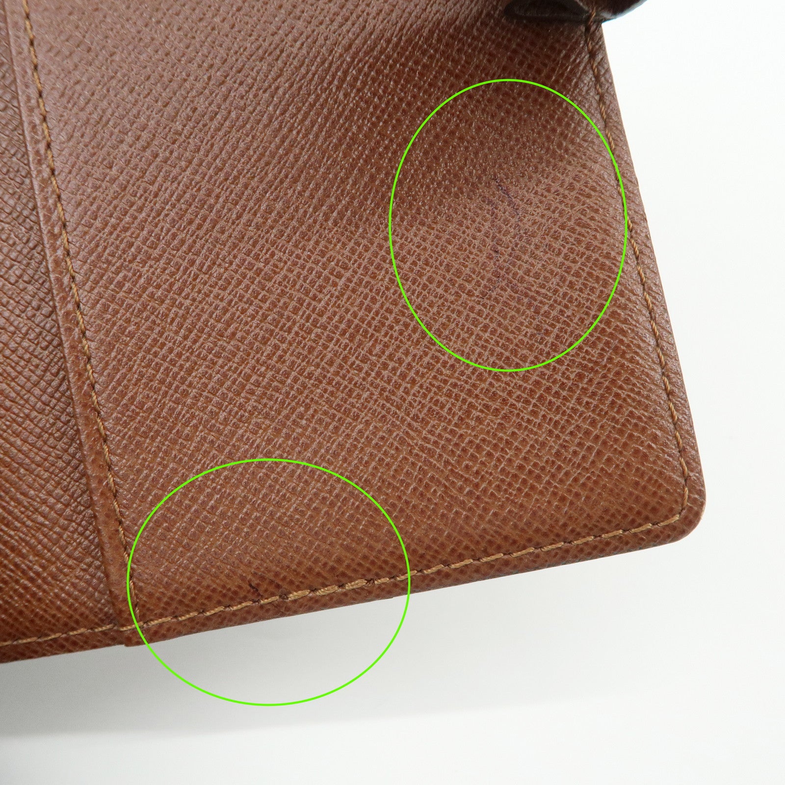 Louis Vuitton Monogram Agenda PM Planner Cover Brown R20005