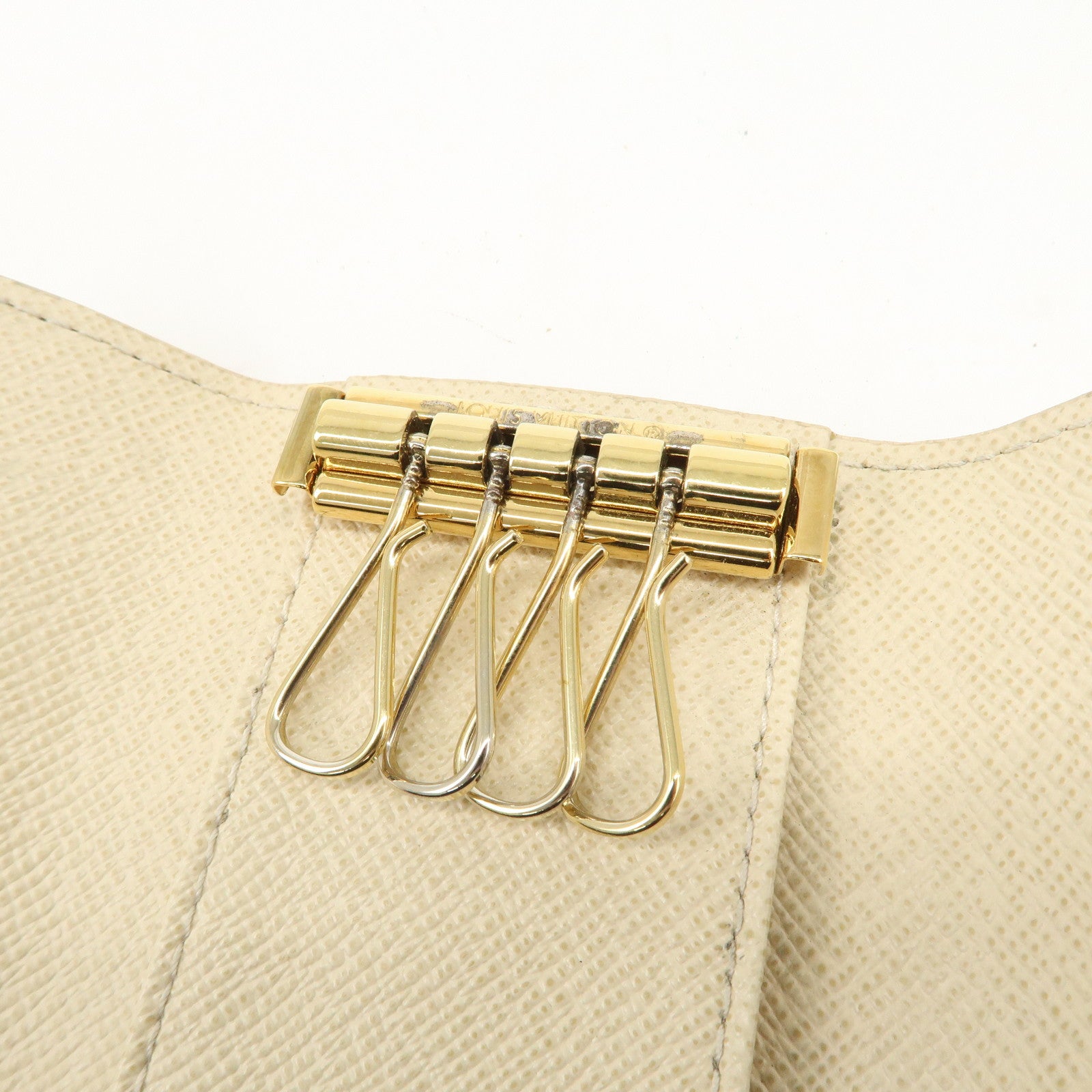 Louis Vuitton Damier Azur Multicle 4 Key Case N60386 Used