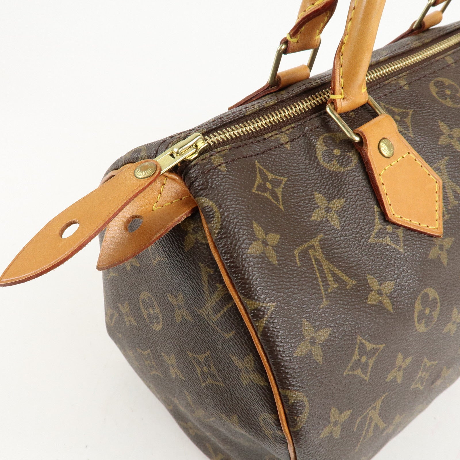 Louis Vuitton Monogram Speedy 30 Hand Bag Boston Bag M41526 Used