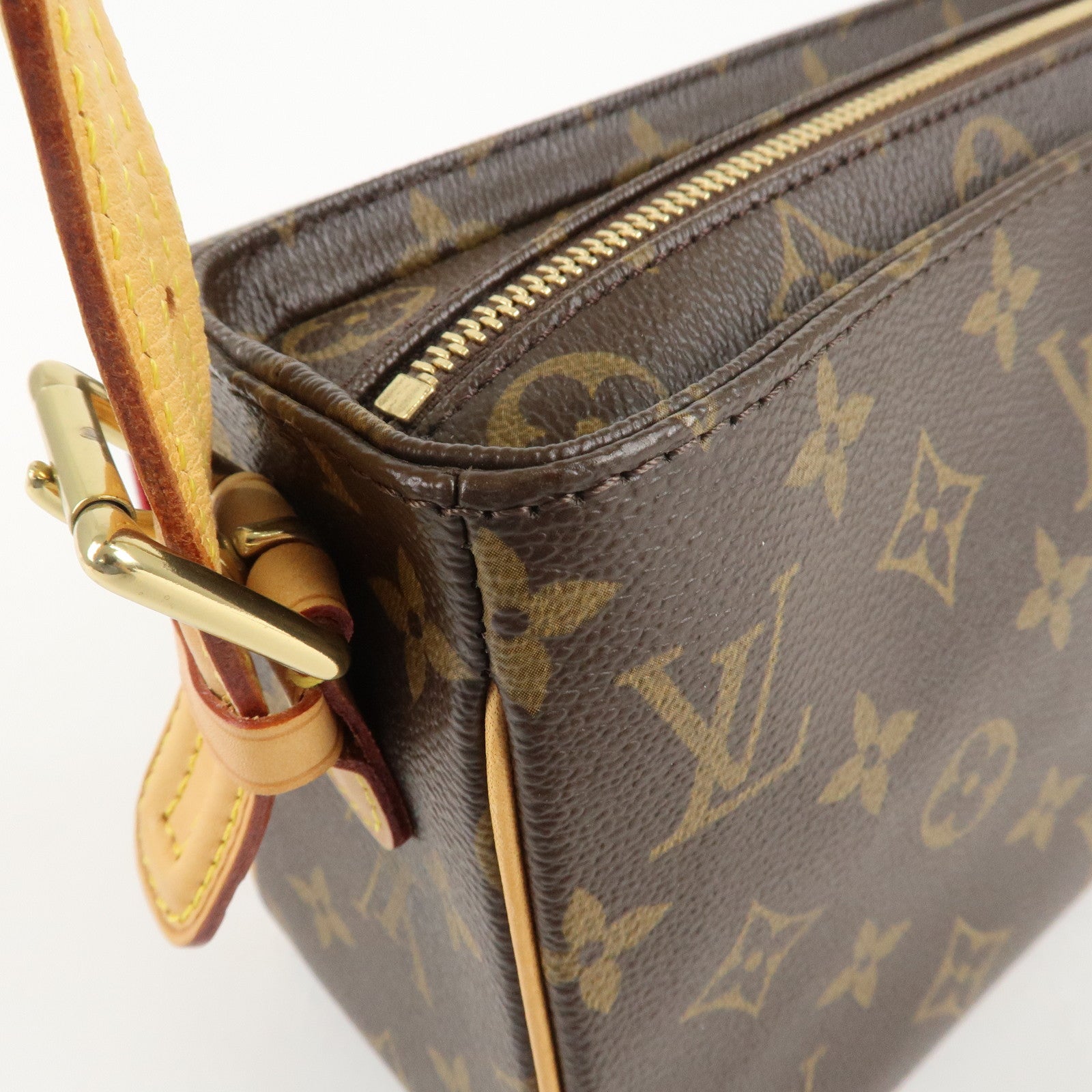 Louis Vuitton Monogram Vivacite Shoulder Bag Hand Bag M51164 Used