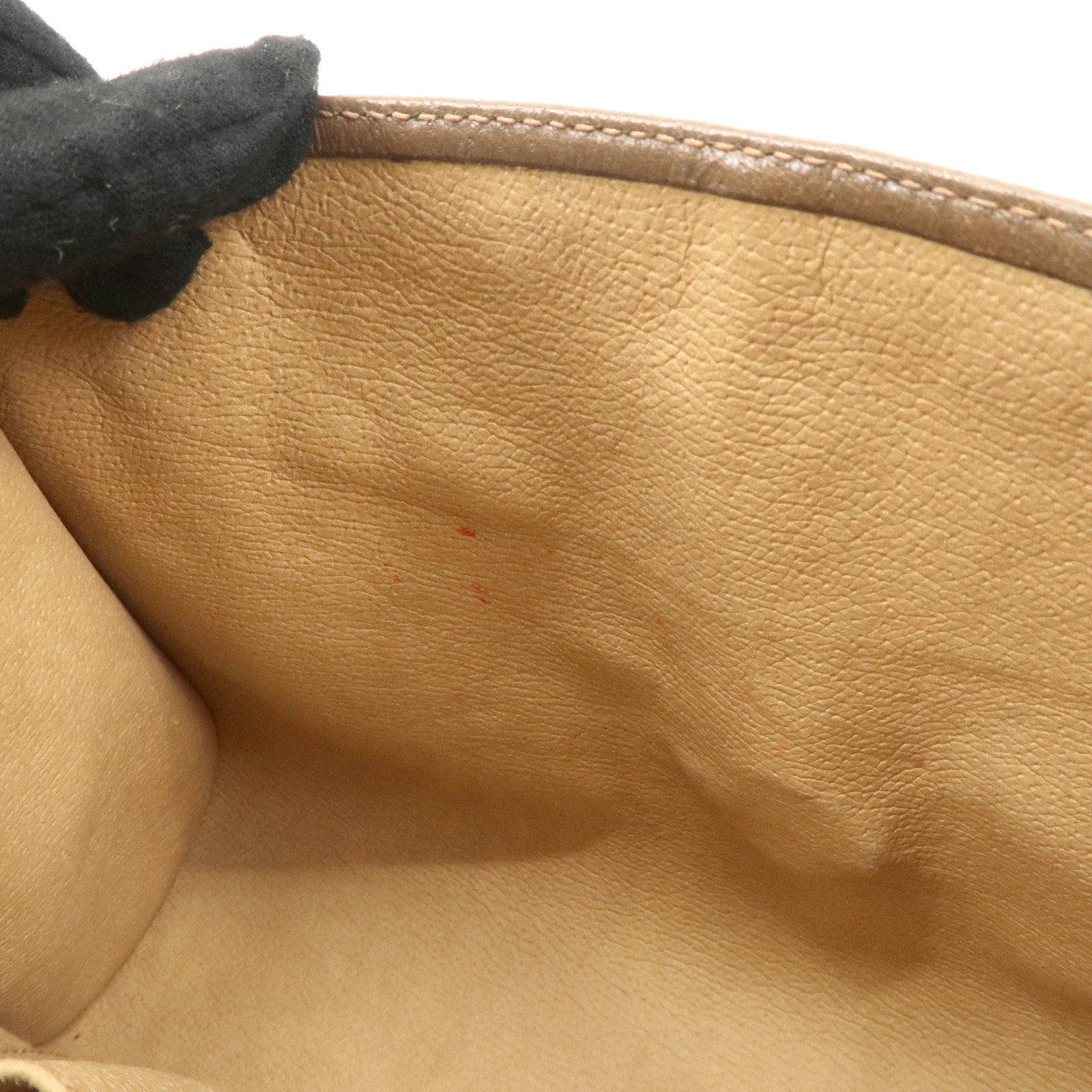 GUCCI Old Gucci Sherry GG Plus Leather Clutch Bag 89.01.030 Used
