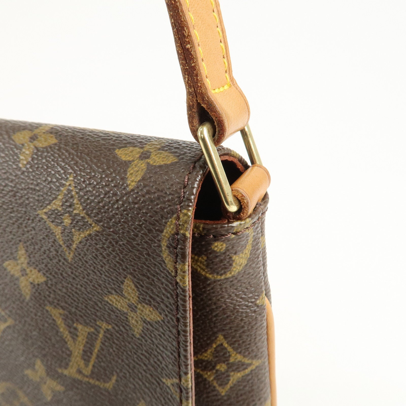 Authc Louis Vuitton Monogram Musette Tango Short Shoulder Bag M51257 Used