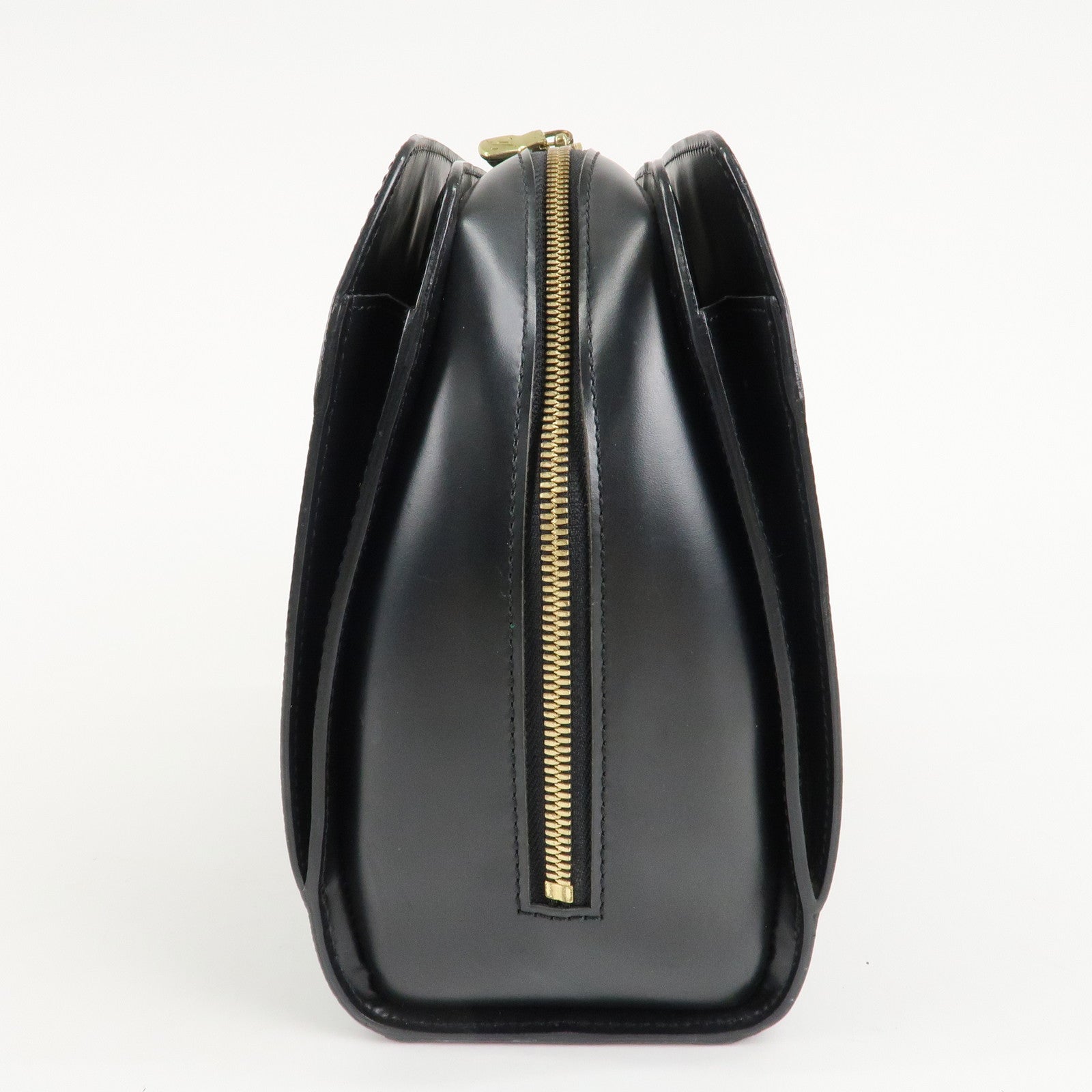 Louis Vuitton Epi Pont Neuf Hand Bag Gold HDW Noir Black M52052 Used