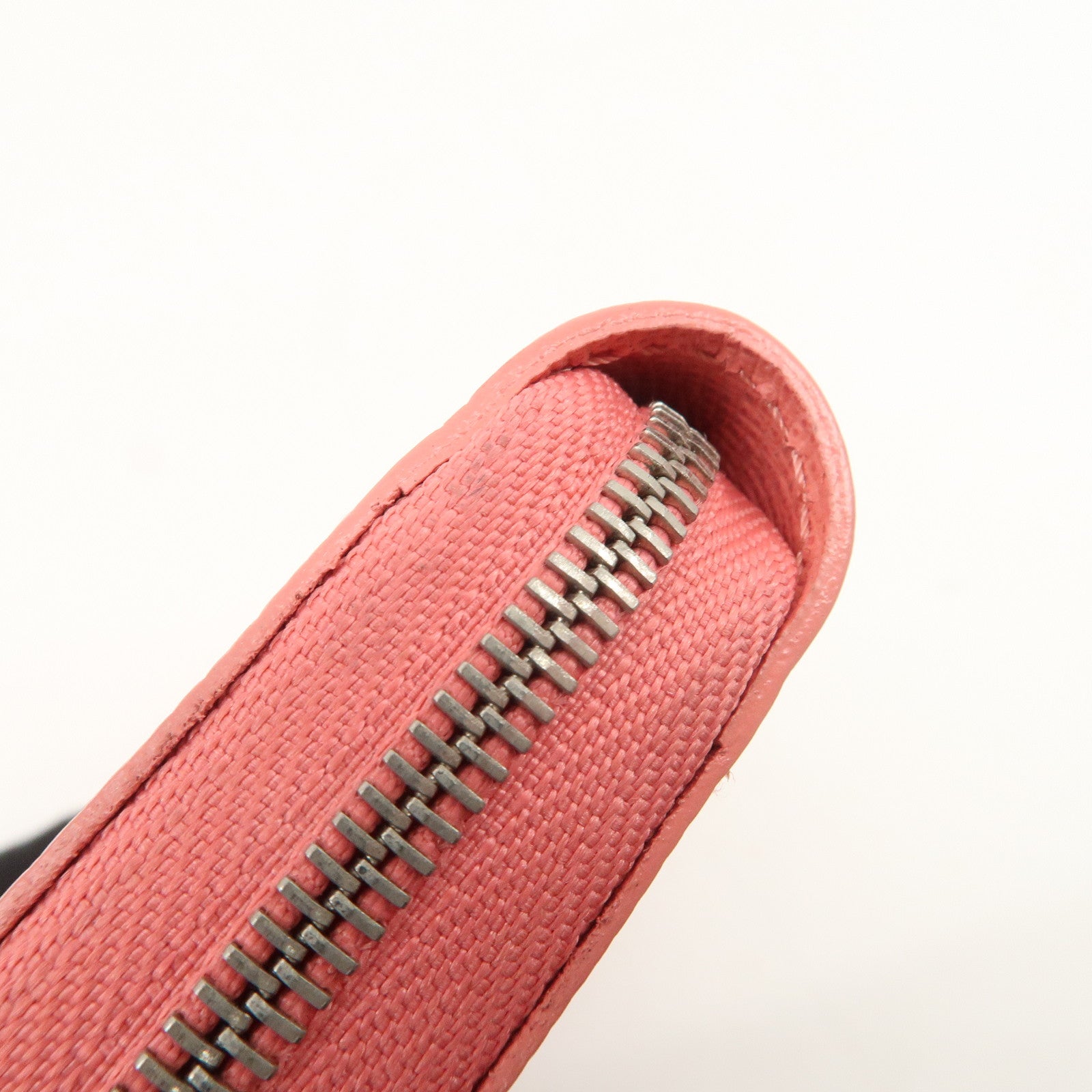 Louis Vuitton Epi Leather Zippy Coin Purse Corail M60593 Used