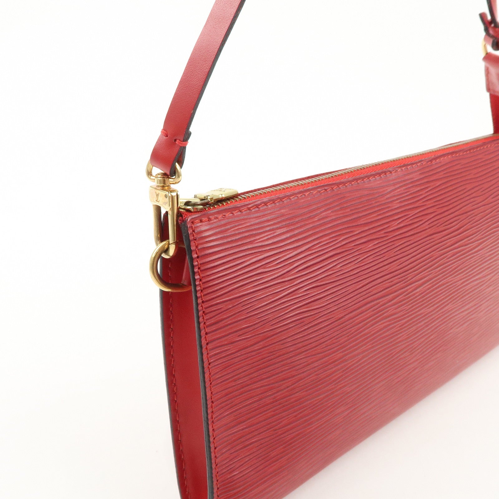 Louis Vuitton Epi Pochette Accessoire Hand Bag Red M40776 Used