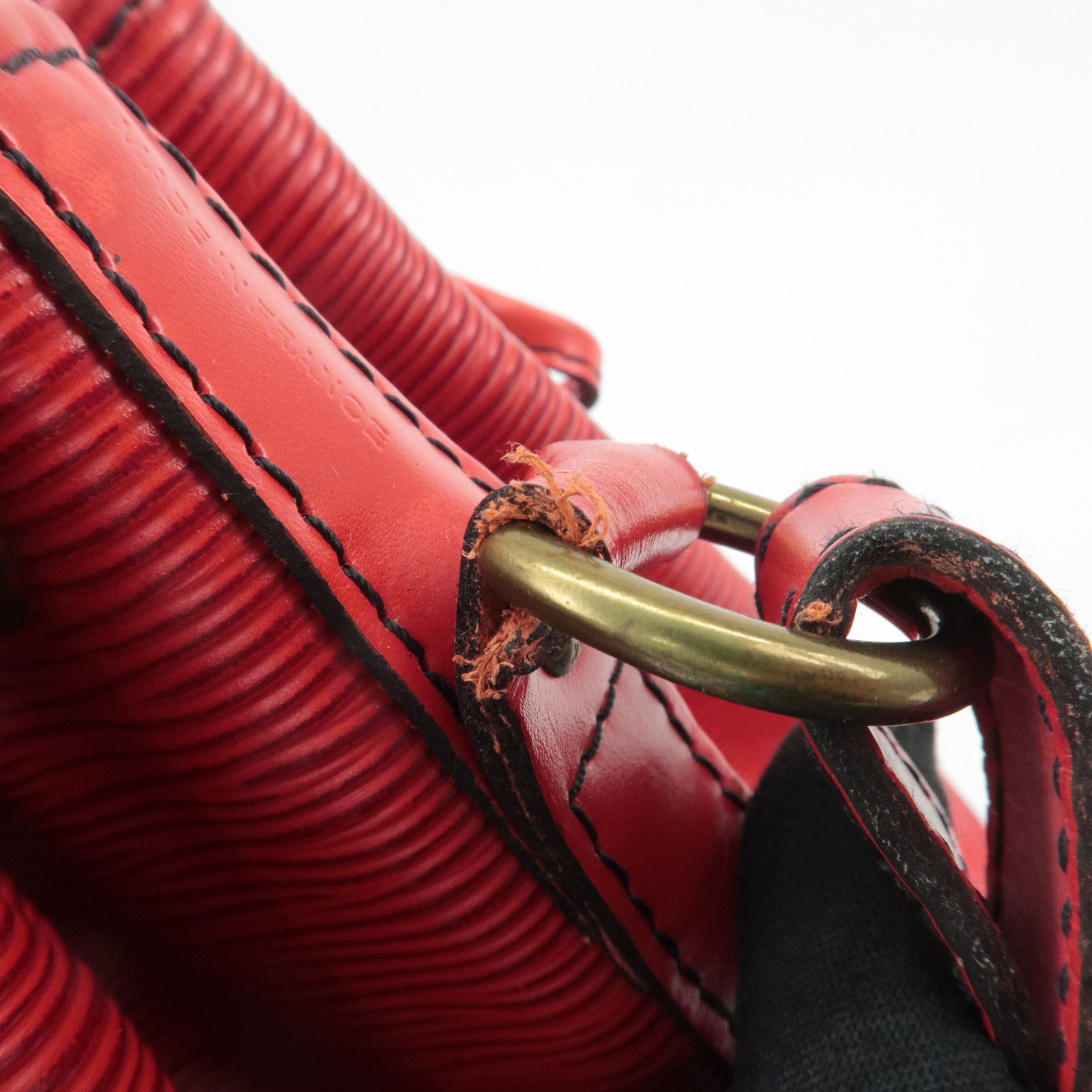 Louis Vuitton Epi Noe Shoulder Bag Castilian Red M44007 Used