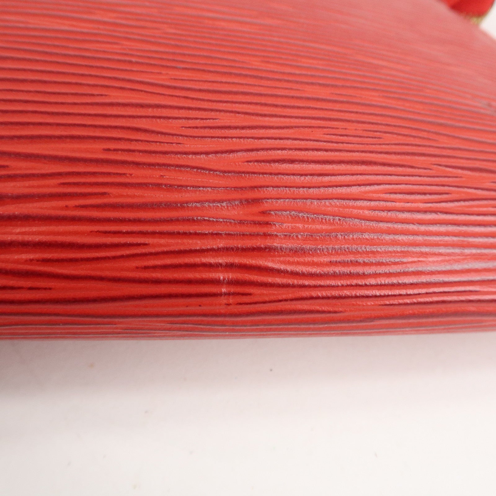 Louis Vuitton Epi Pochette Accessoires Pouch Castilian Red M52947 Used