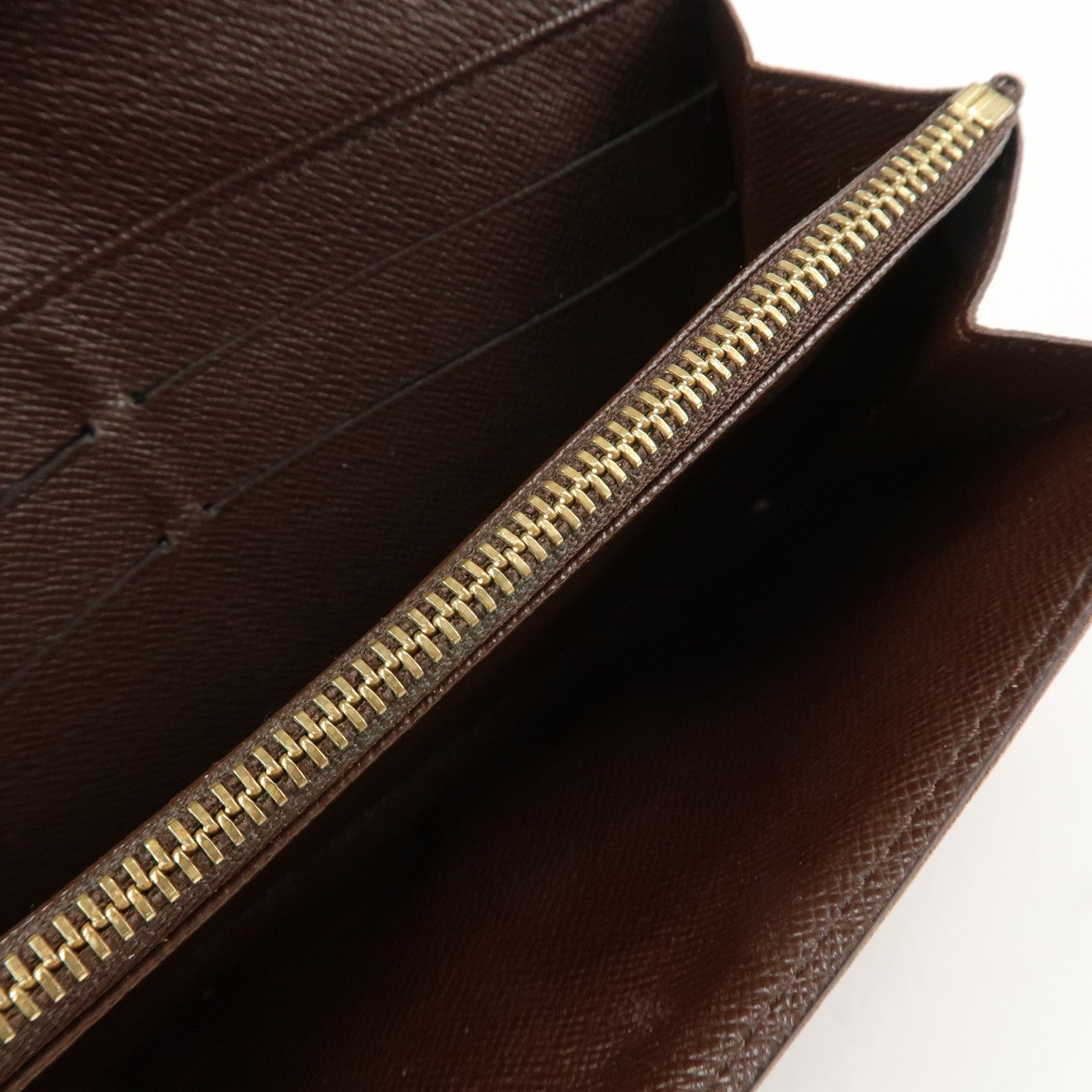 Louis Vuitton Damier Porte Monnaie Cult Credit Long Wallet N61724 Used