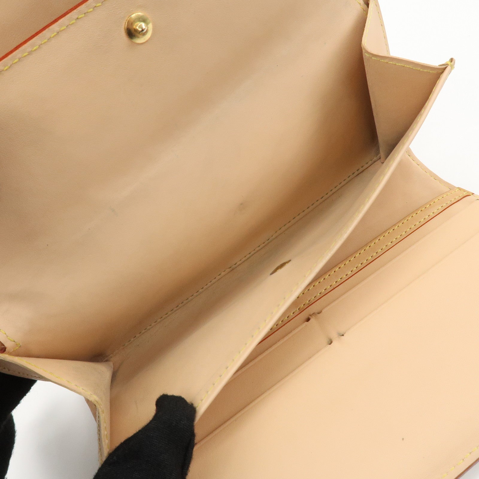 Louis Vuitton Multicolor Porte Trezor International Wallet M92658 Used