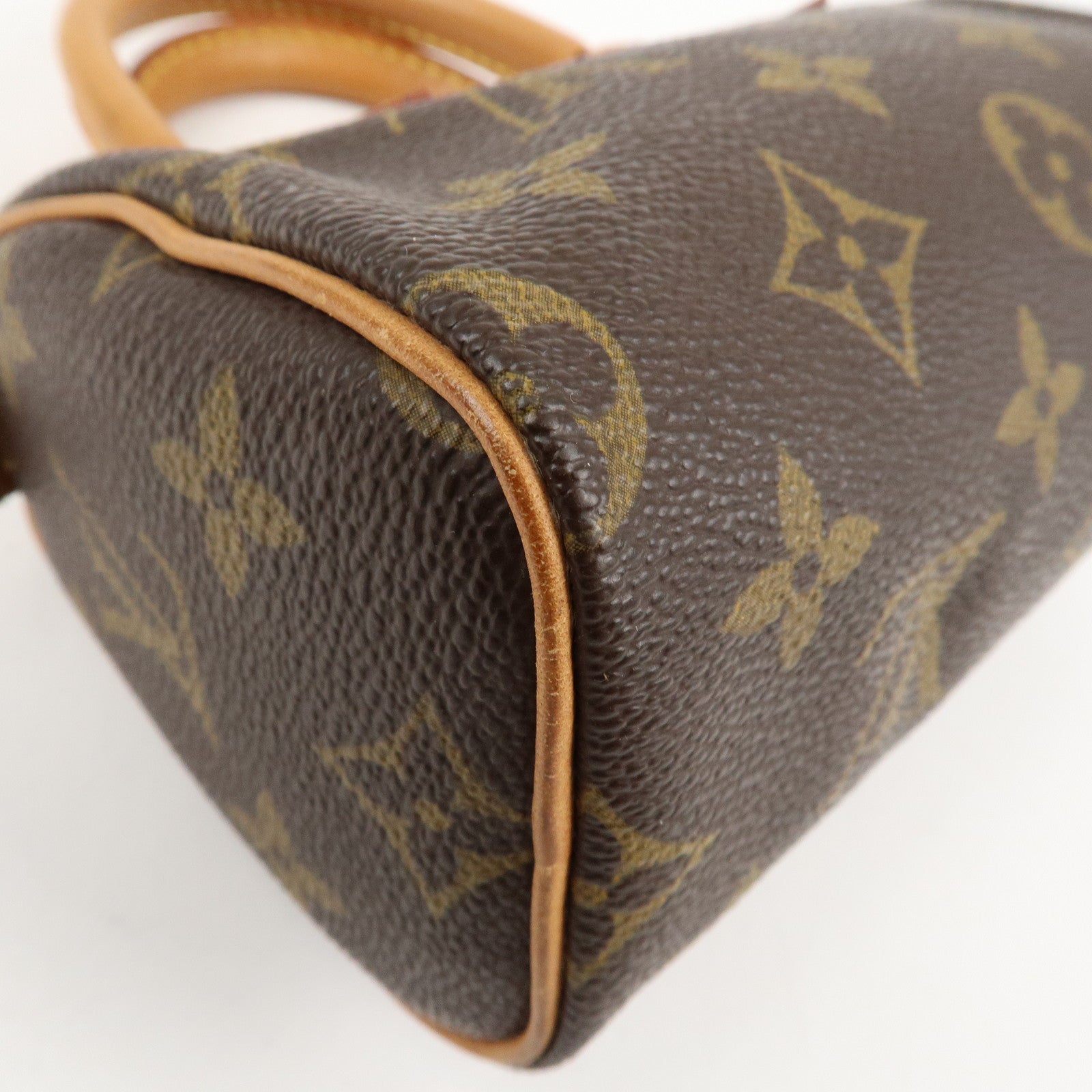 Louis Vuitton Monogram Mini Speedy & Strap M41534 J75010 Used
