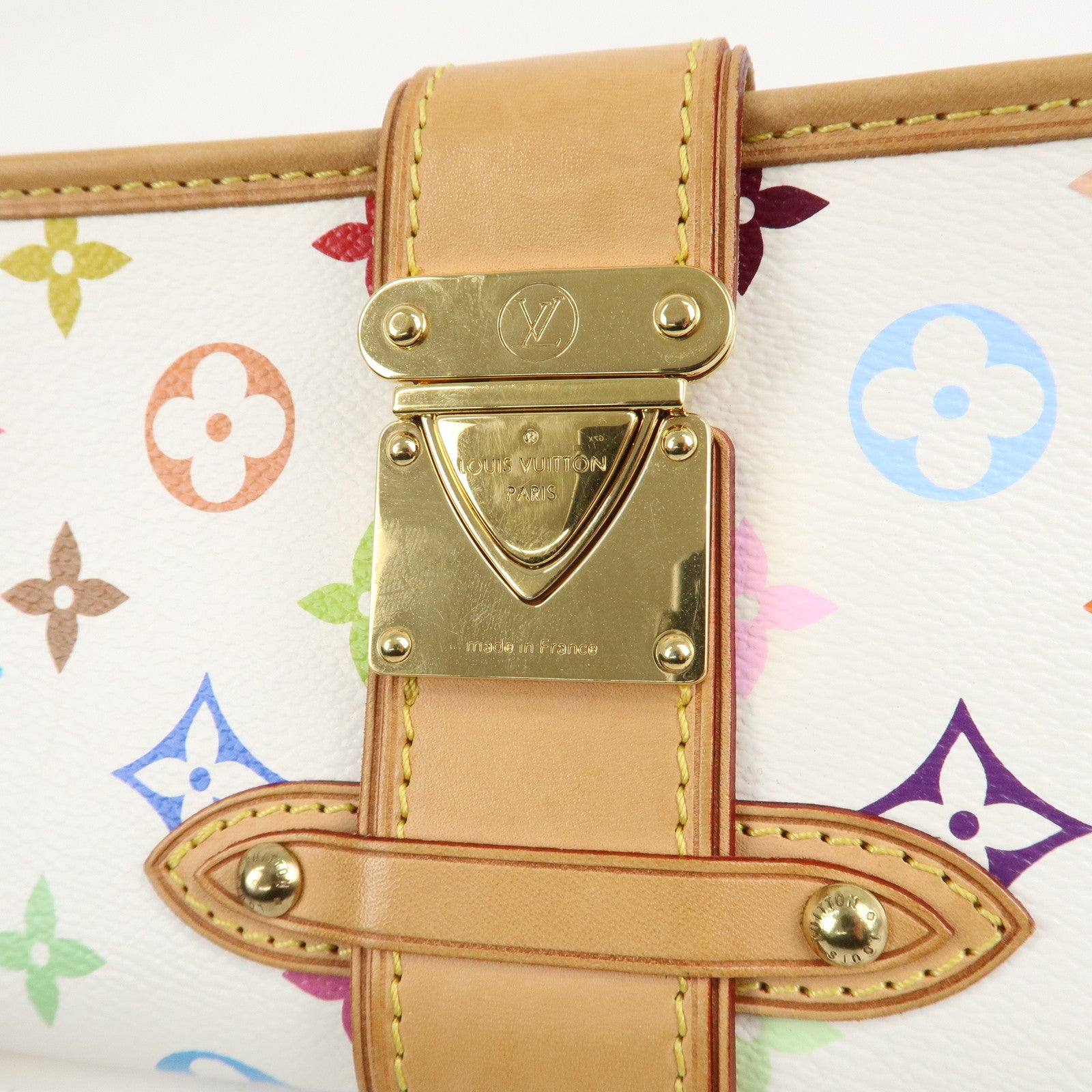 Louis Vuitton Monogram Multi Color Shirley Shoulder Bag M40049 Used