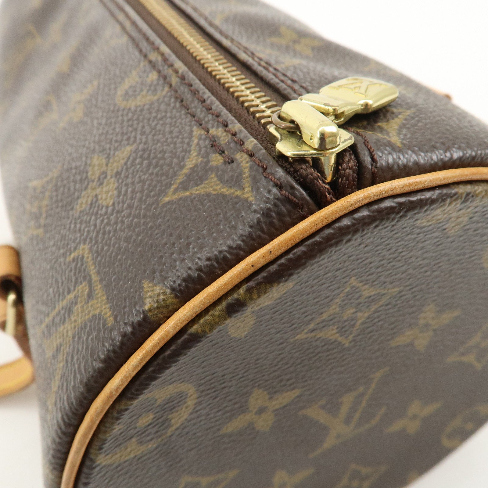 Louis Vuitton Monogram Papillon 26 Hand Bag New Style M51385 Used