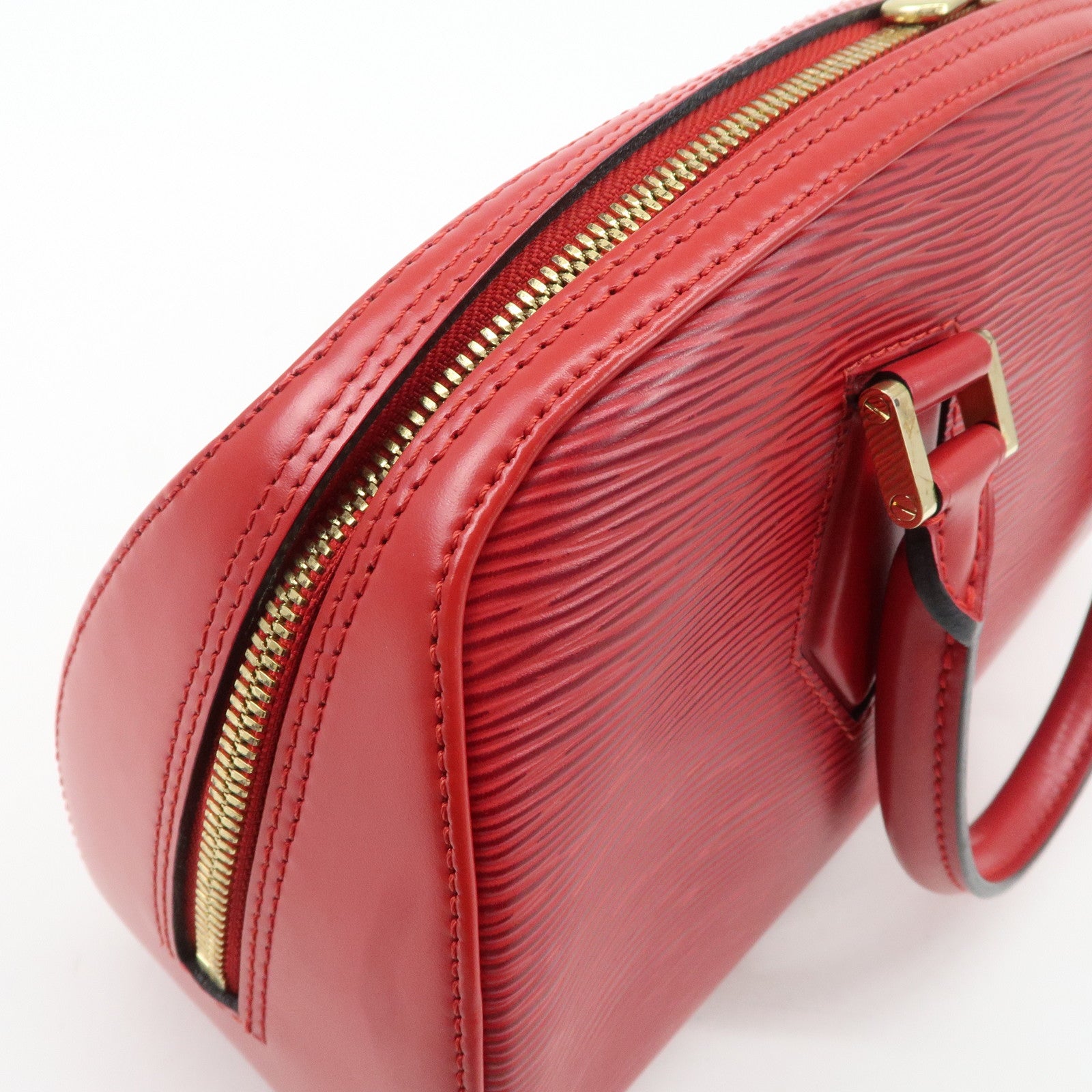 Louis Vuitton Epi Jasmine Hand Bag Castilian Red M52087 Used