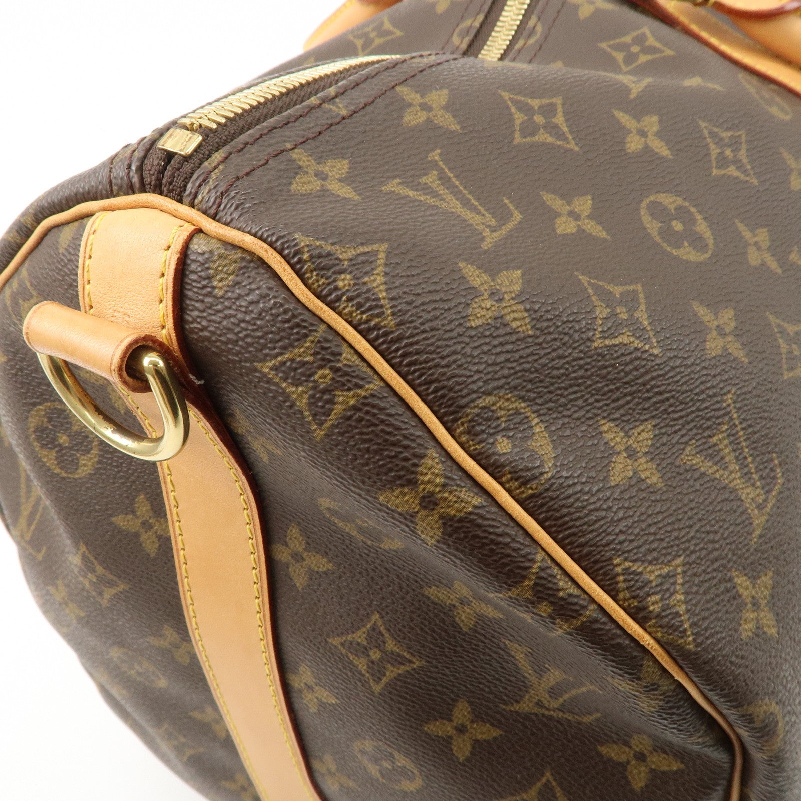 Louis Vuitton Monogram Keep All Bandouliere 55 Boston Bag M41414 Used