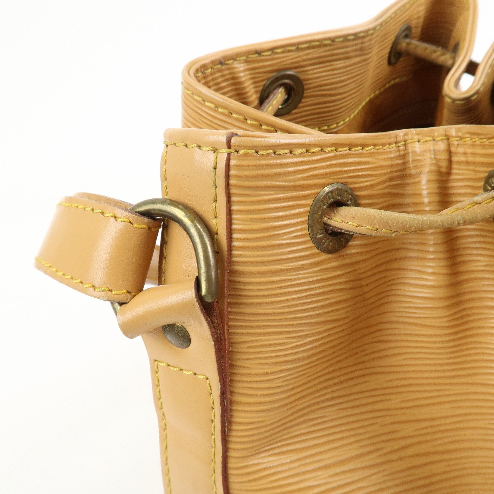 Louis Vuitton Epi Petit Noe Shoulder Bag Winnipeg Beige M44106