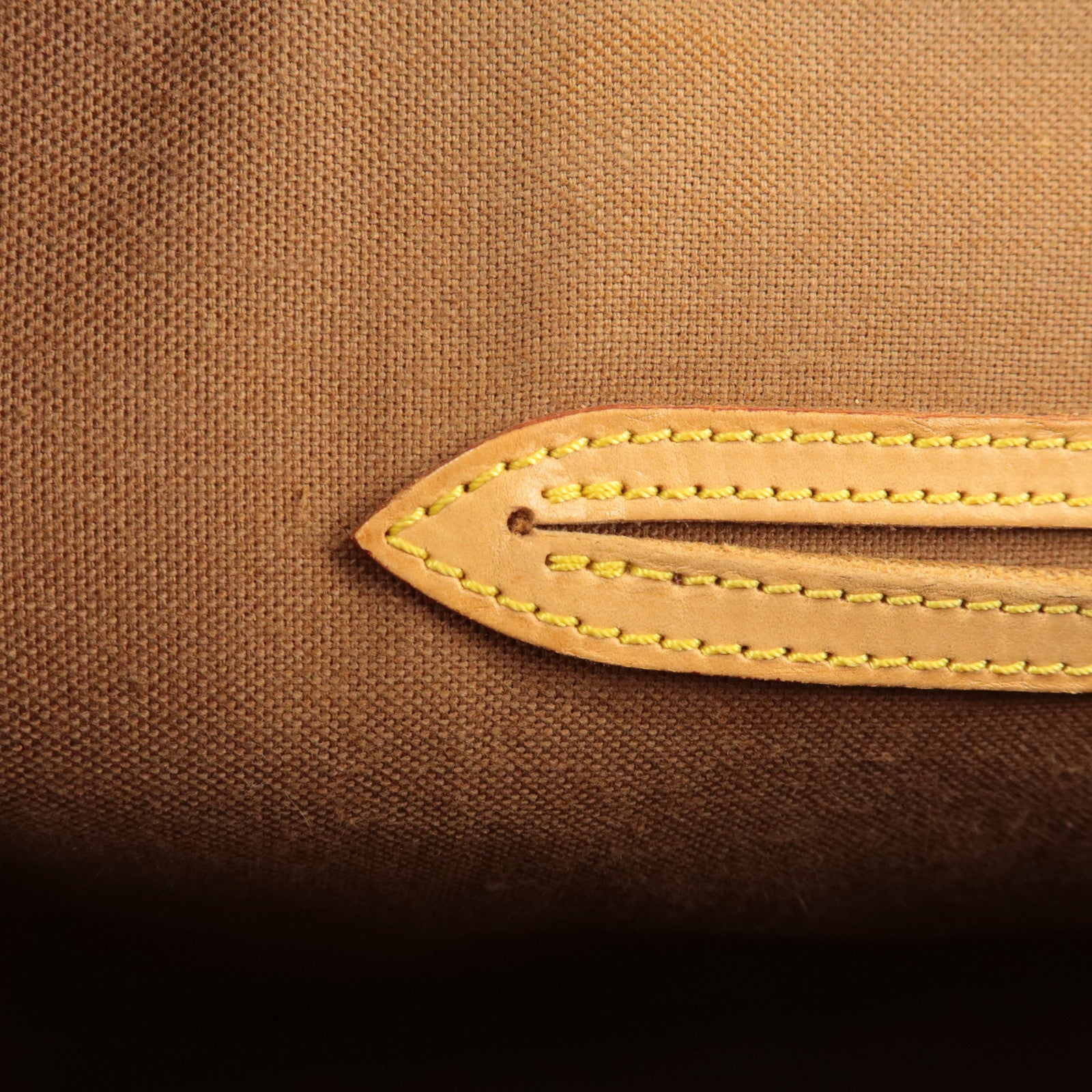 Louis Vuitton Monogram Canvas Alma Hand Bag Brown M51130 Used