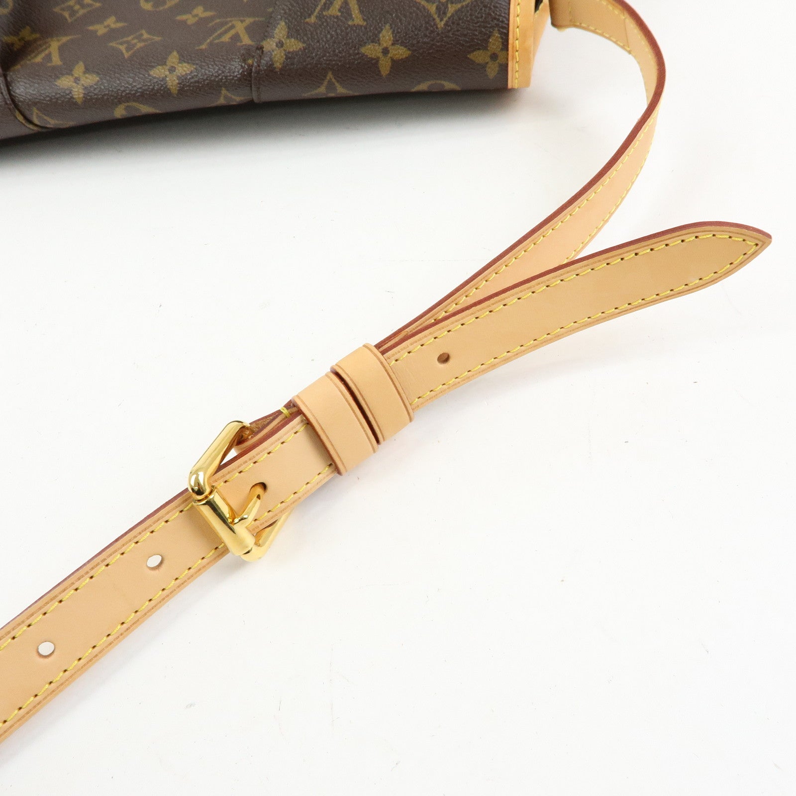 Louis Vuitton Monogram Menilmontant MM Shoulder Bag Brown M40473