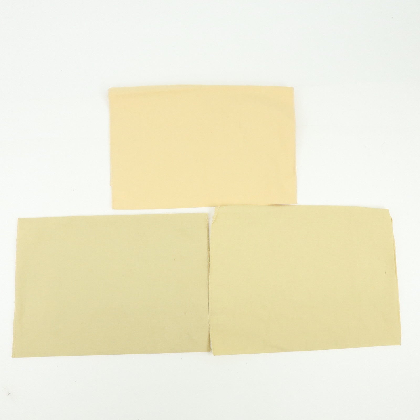 Louis Vuitton Set of 12 Dust Bag Storage Bag Flap Style Beige