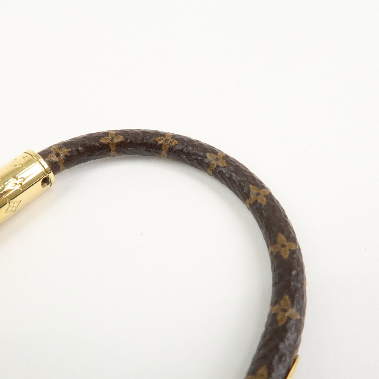 Louis Vuitton Monogram Bracelet Daily Escape Brown Multicolor M8010