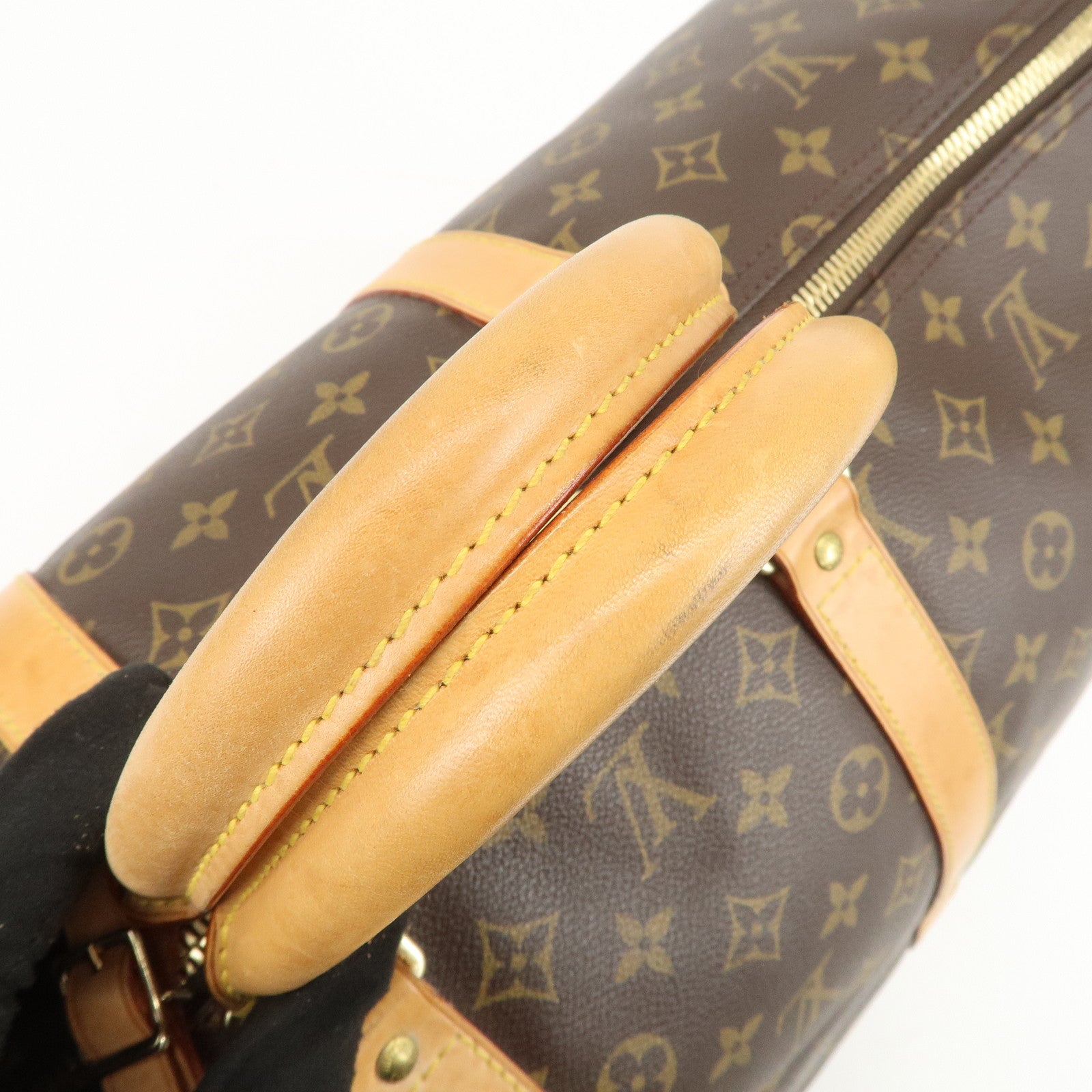 Louis Vuitton Monogram Keep All Bandouliere 55 Boston Bag M41414