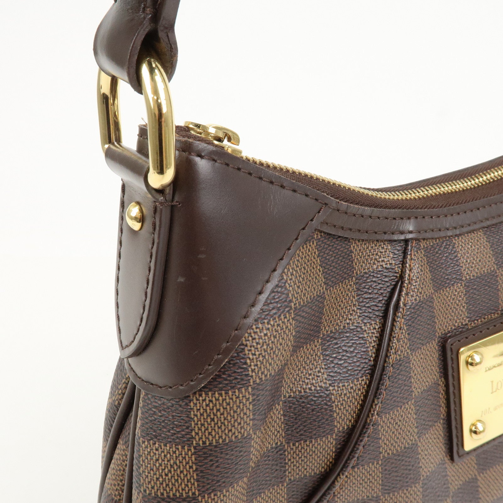 Louis Vuitton Damier Thames PM Shoulder Bag Hand Bag N48180