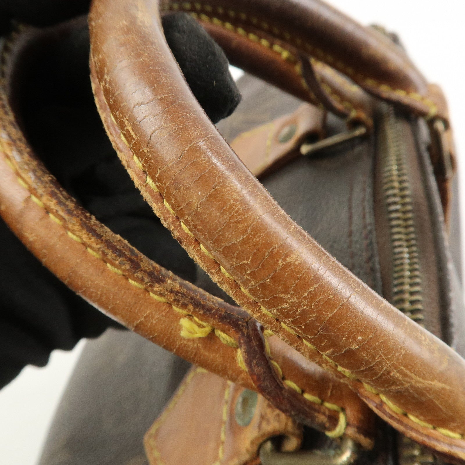 Louis Vuitton Monogram Speedy 25 Boston Bag Hand Bag Brown M41528