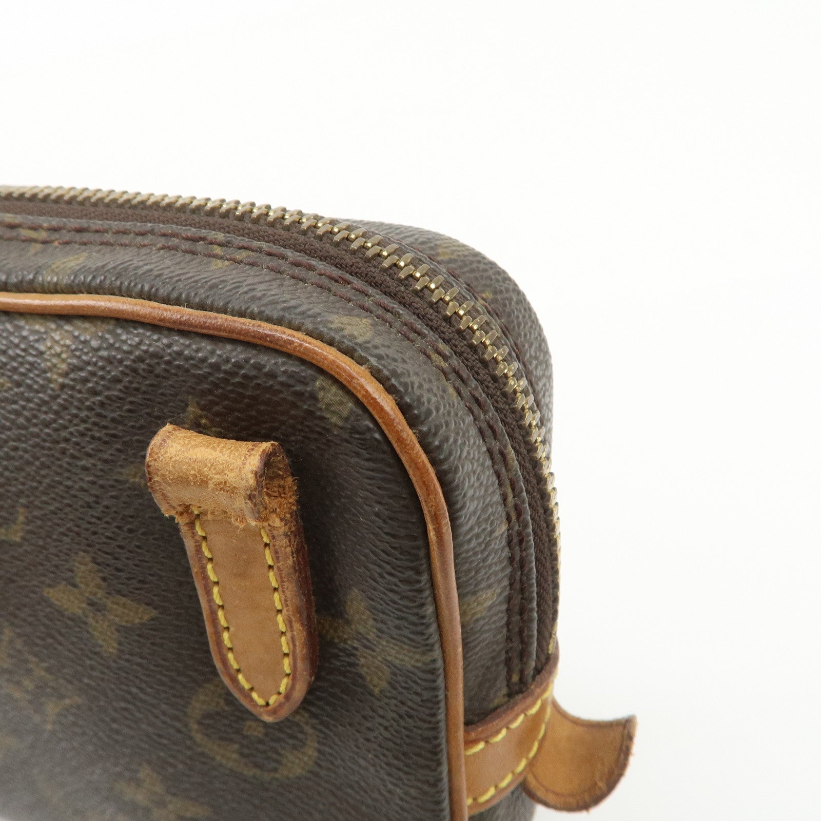 Louis Vuitton Monogram Pochette Marly Bandouliere Bag Brown M51828