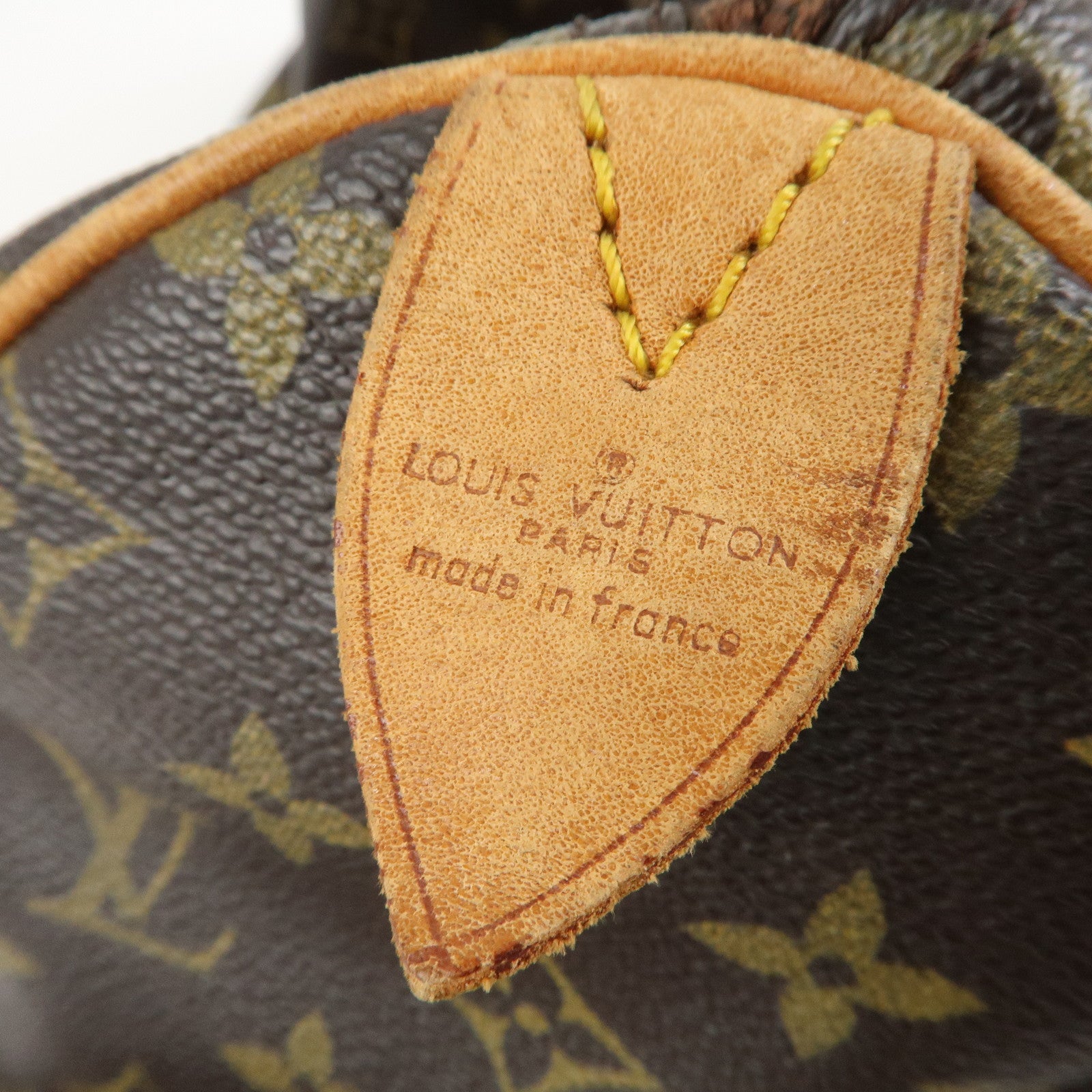 Louis Vuitton Monogram Speedy 30 Hand Bag Boston Bag M41526 Used