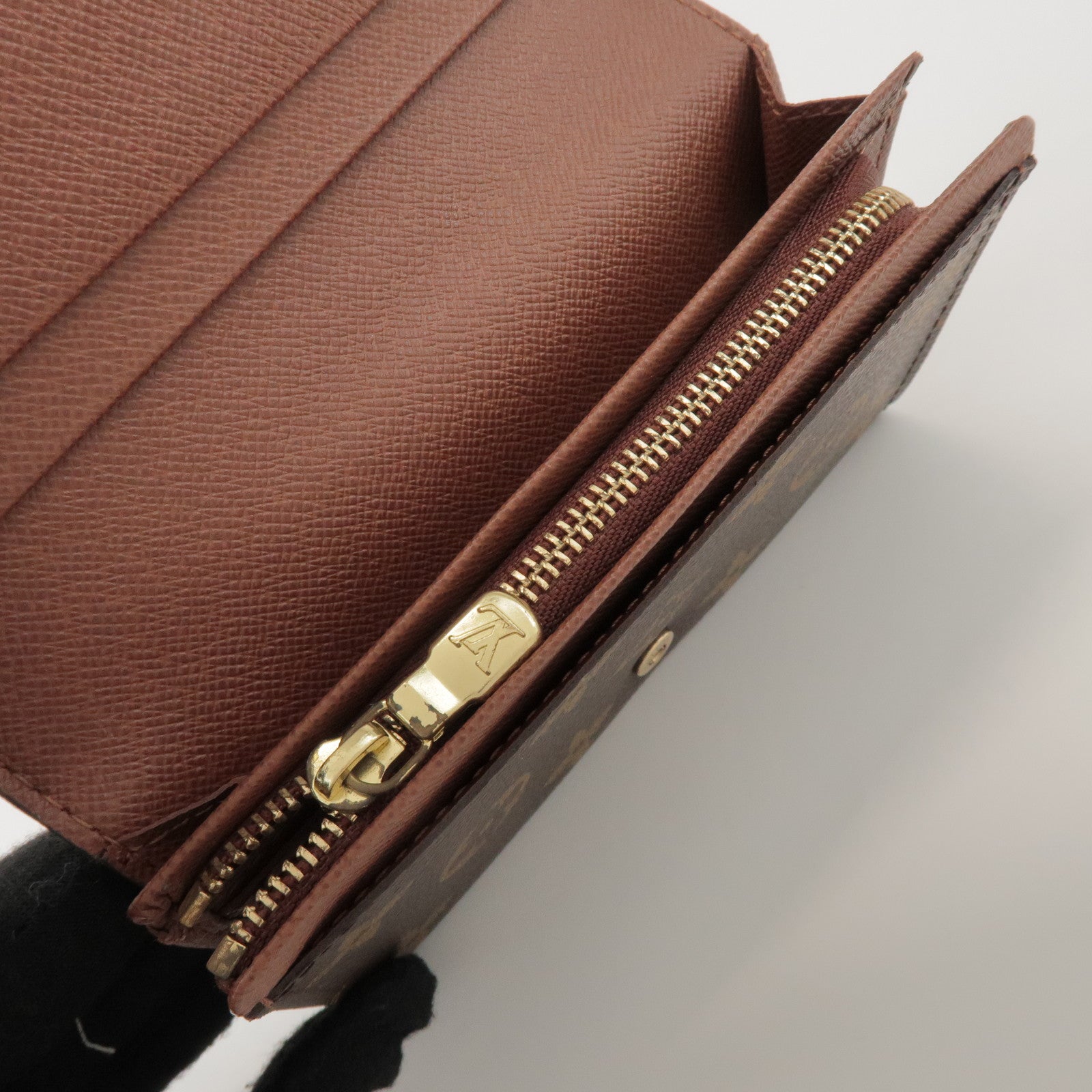 Louis Vuitton Monogram Porte Monnaie Billet Tresor Wallet M61730
