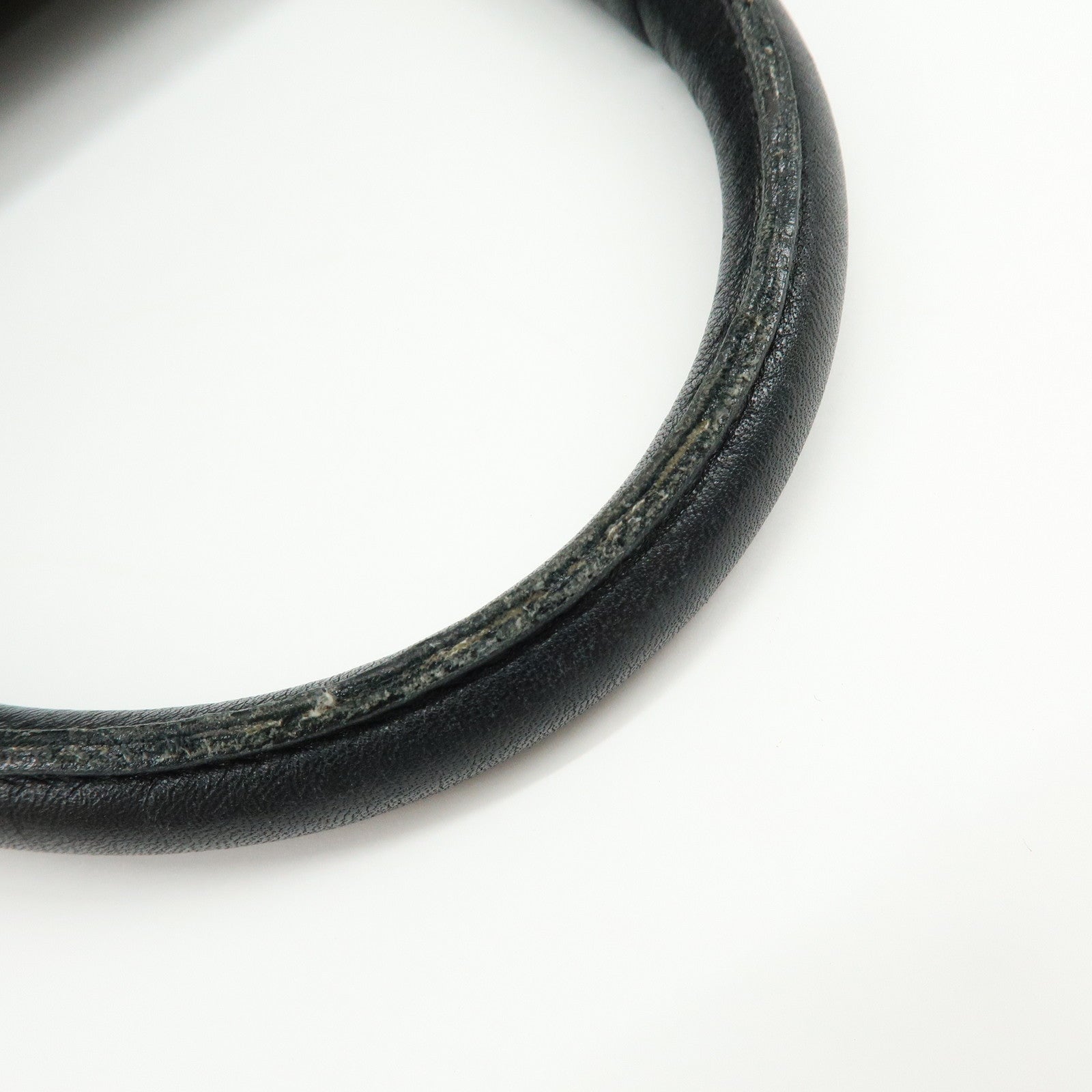 LOEWE Anagram Amazona36 Leather Hand Bag Boston Bag Black