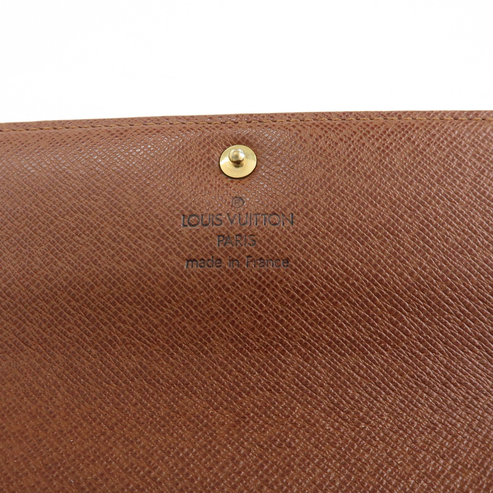 Louis Vuitton Monogram Porte Monnaie Credit Long Wallet M61726