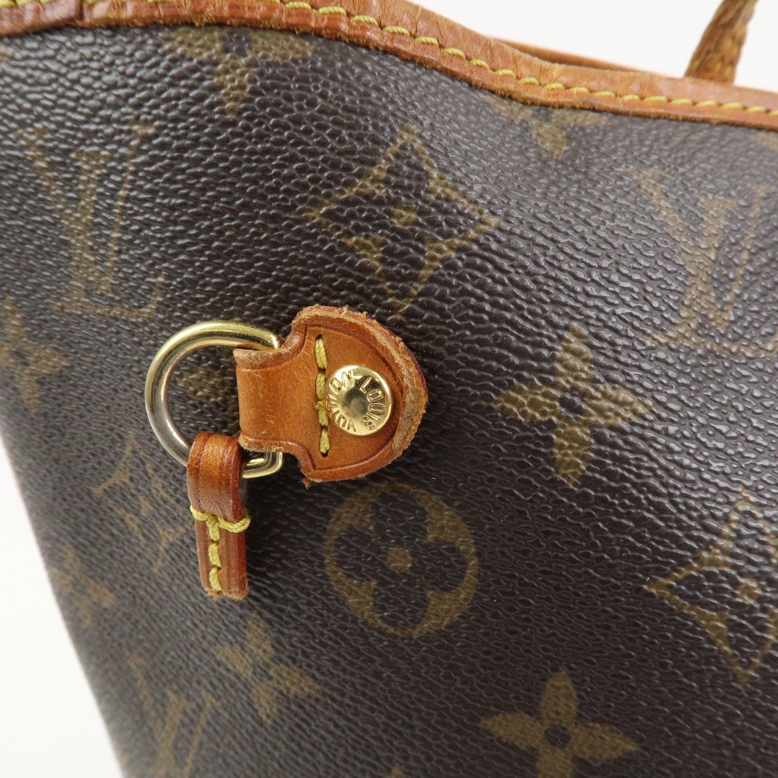 Louis Vuitton Monogram Neverfull MM Tote Bag Hand Bag M40995