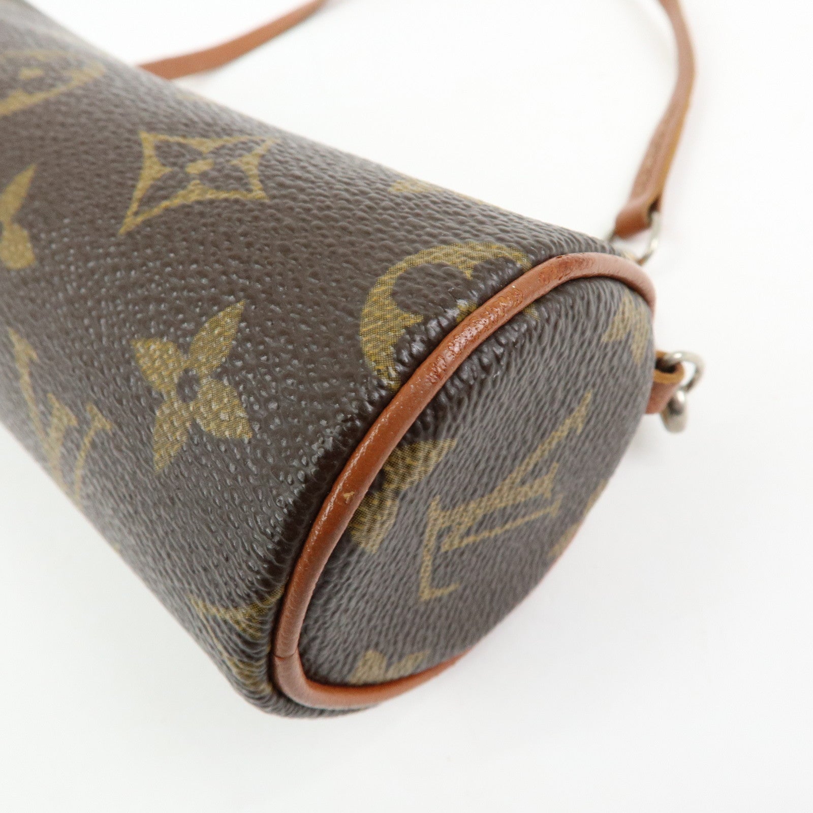 Louis Vuitton Monogram Mini Pouch for Papillon Bag Brown