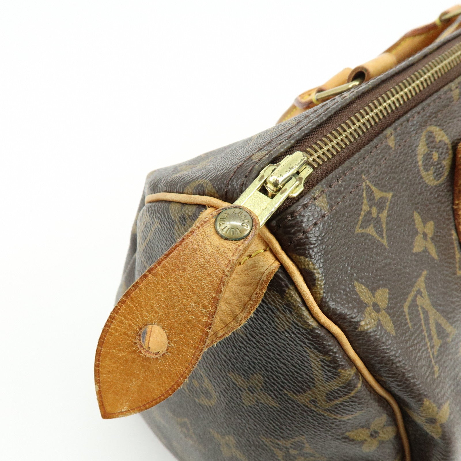 Louis Vuitton Monogram Speedy 30 Boston Bag Hand Bag Brown M41526