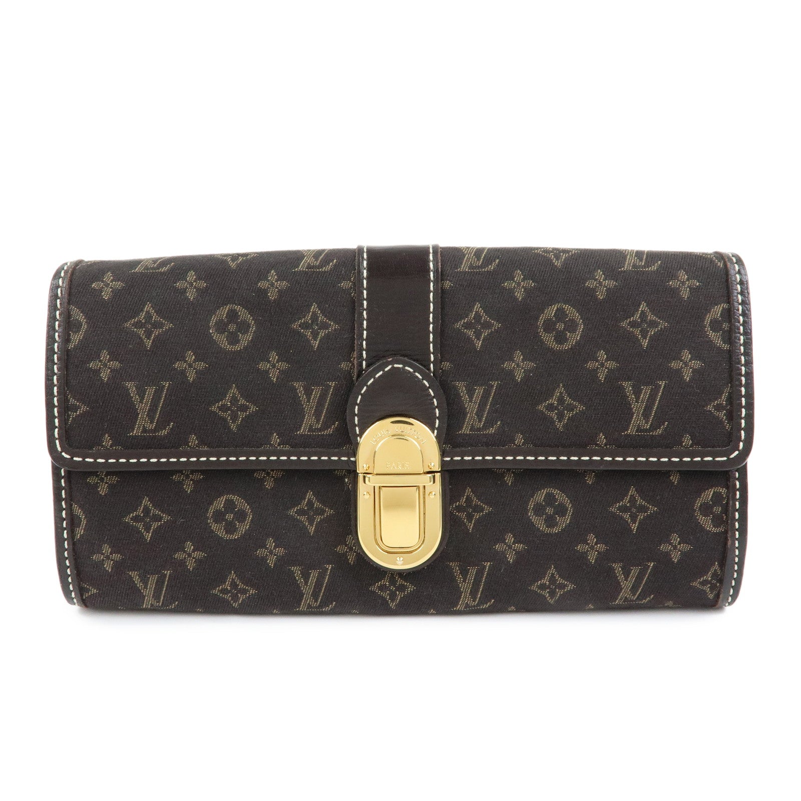 Louis Vuitton Monogram Idylle Portefeuille Sarah Long Wallet M63006