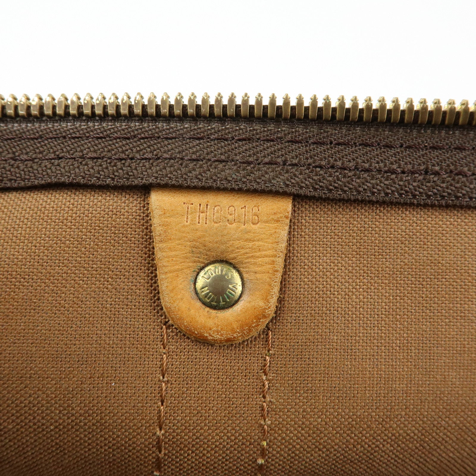 Louis Vuitton Monogram Keep All Bandouliere 50 Boston Bag M41416