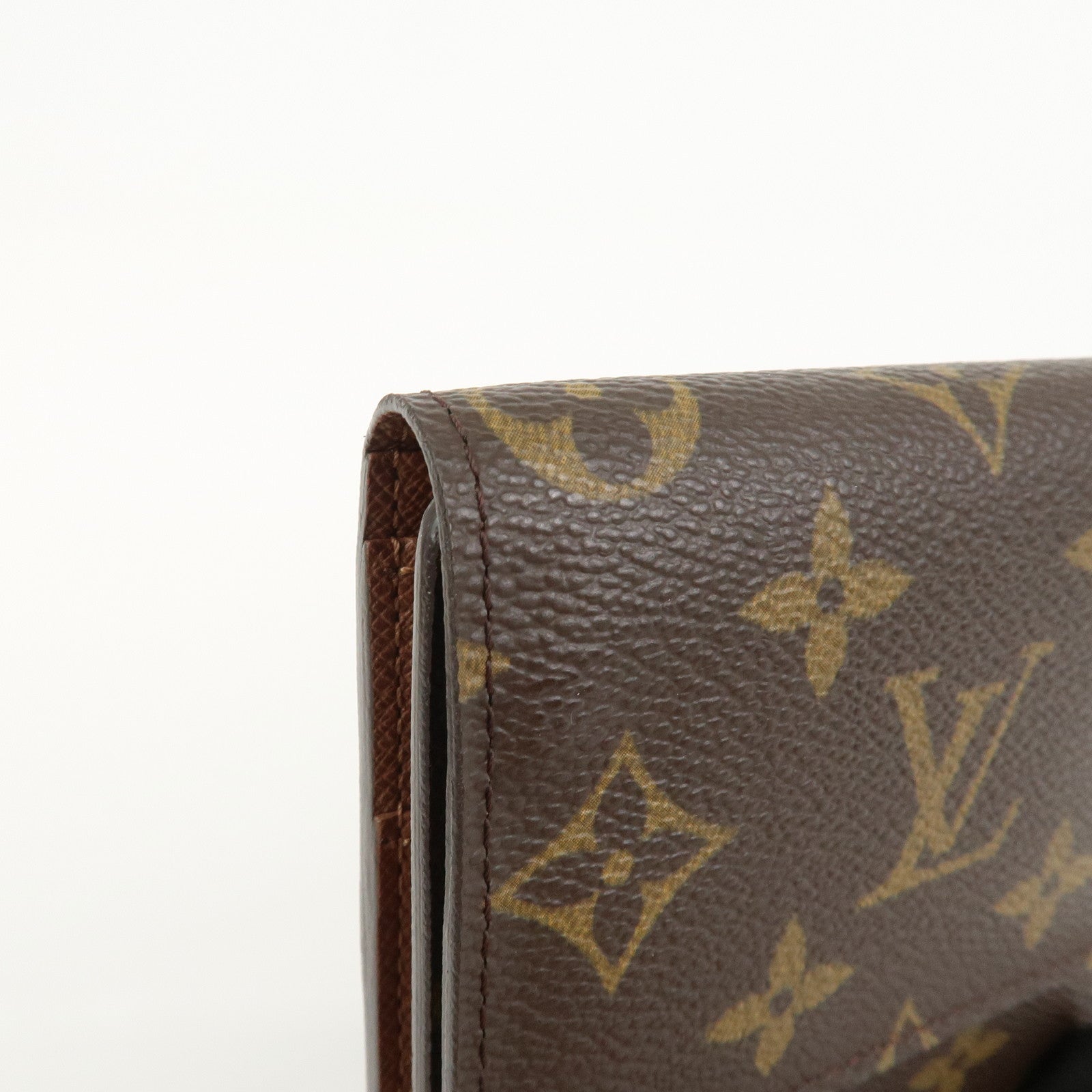 Louis Vuitton Monogram Canvas Pochette Passeport Brown M60135