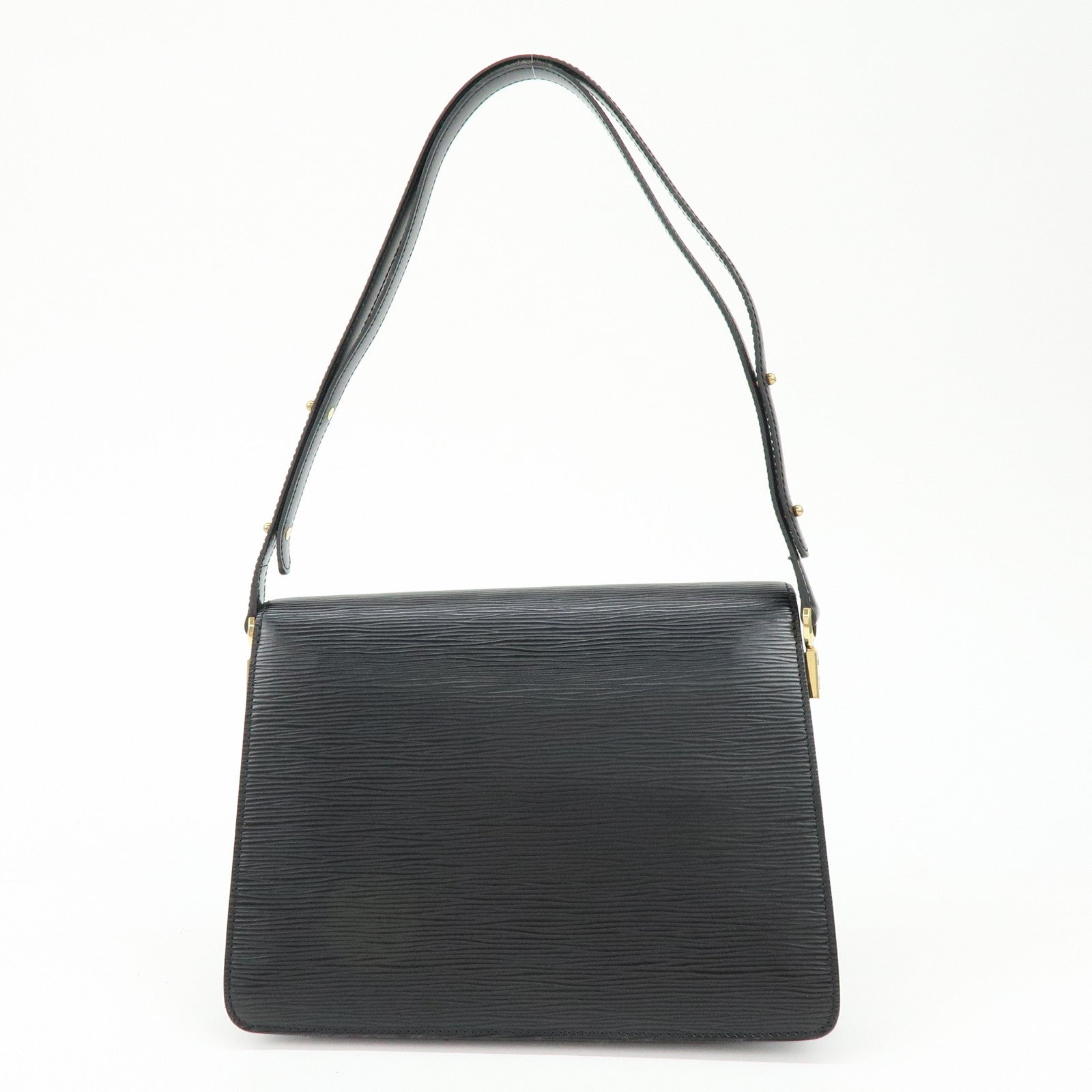 Louis Vuitton Epi Free Run Shoulder Bag Noir Borneo Green M52414